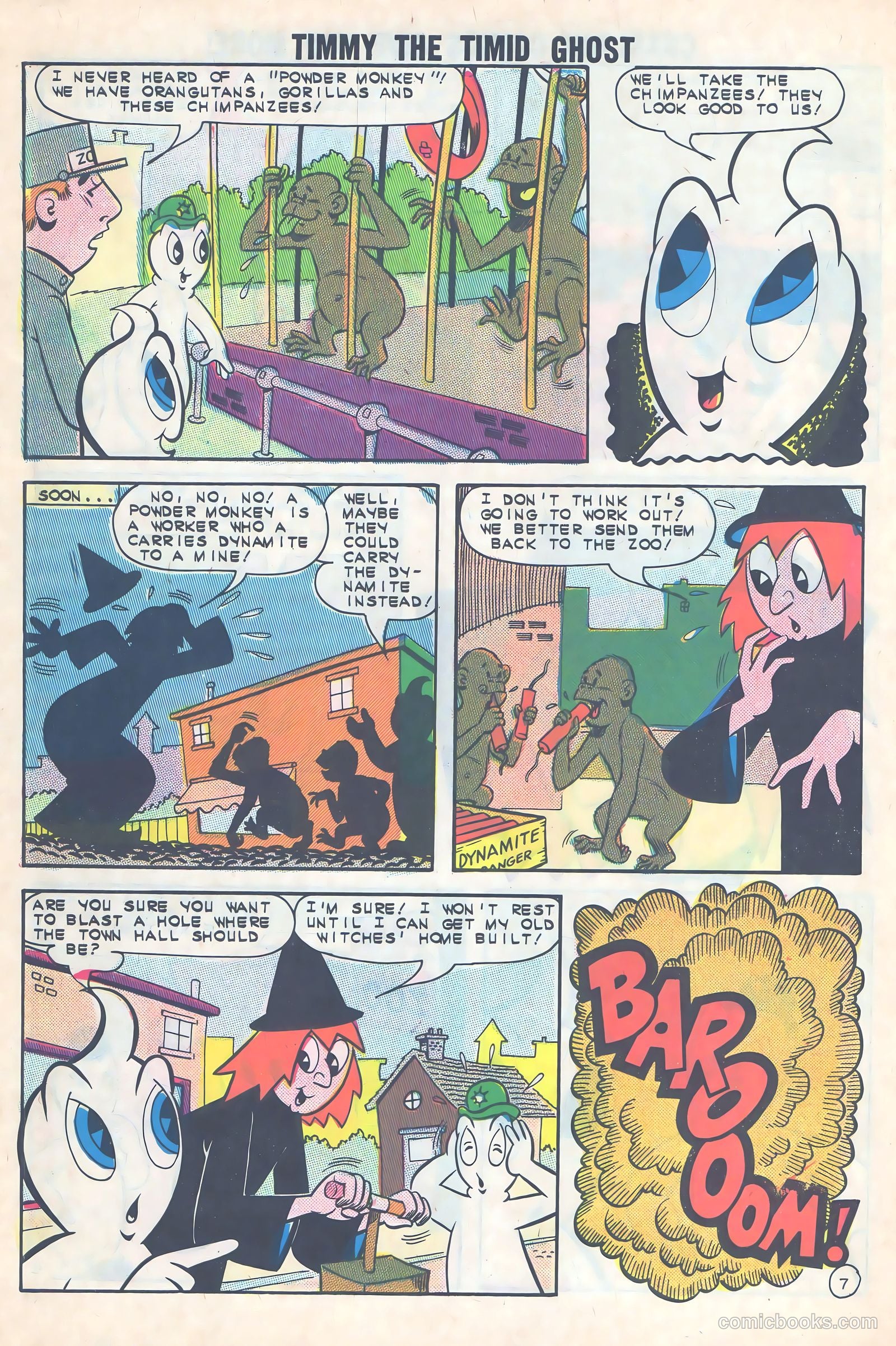 Timmy the Timid Ghost #41 (1963) — page 10 of 36