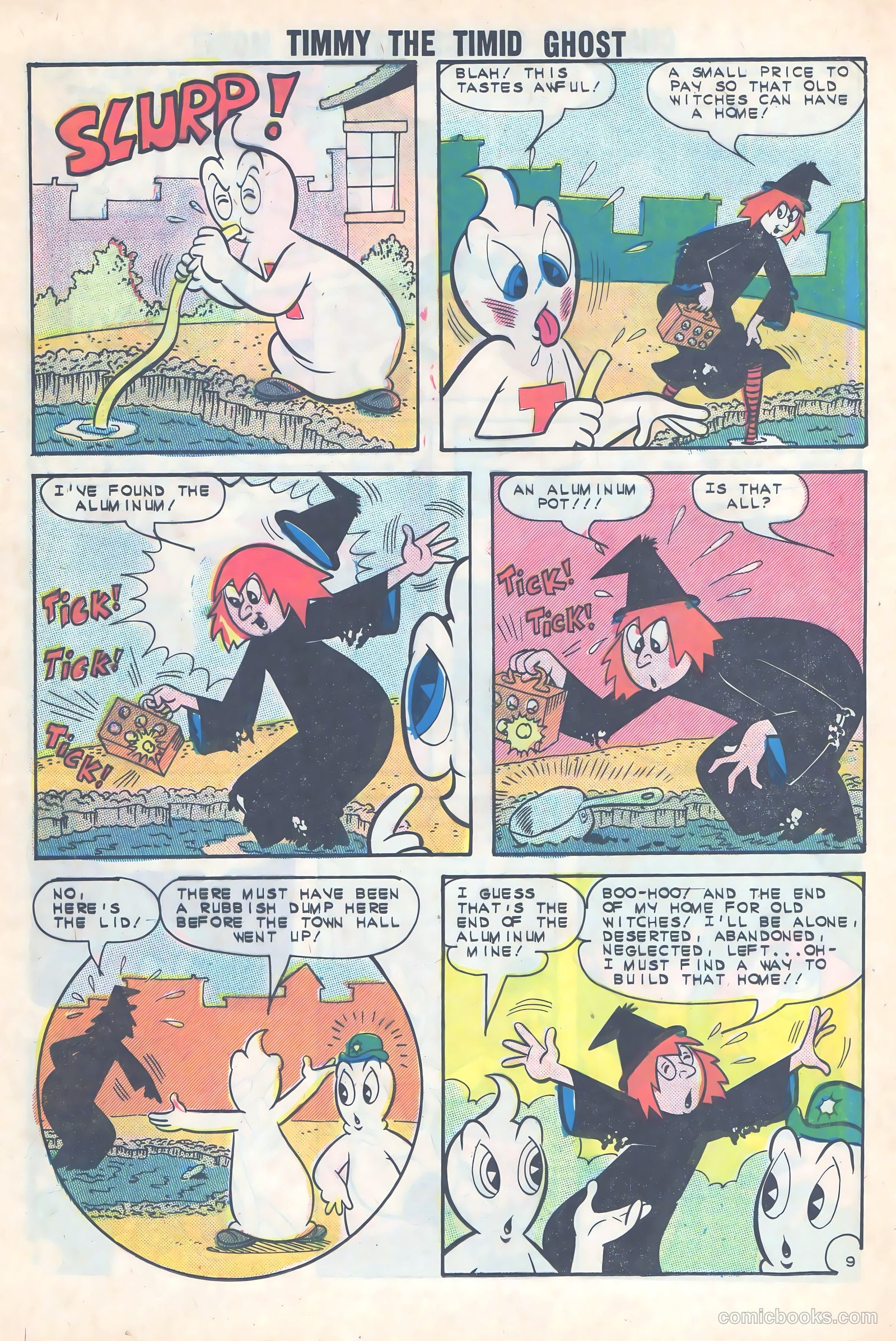 Timmy the Timid Ghost #41 (1963) — page 12 of 36