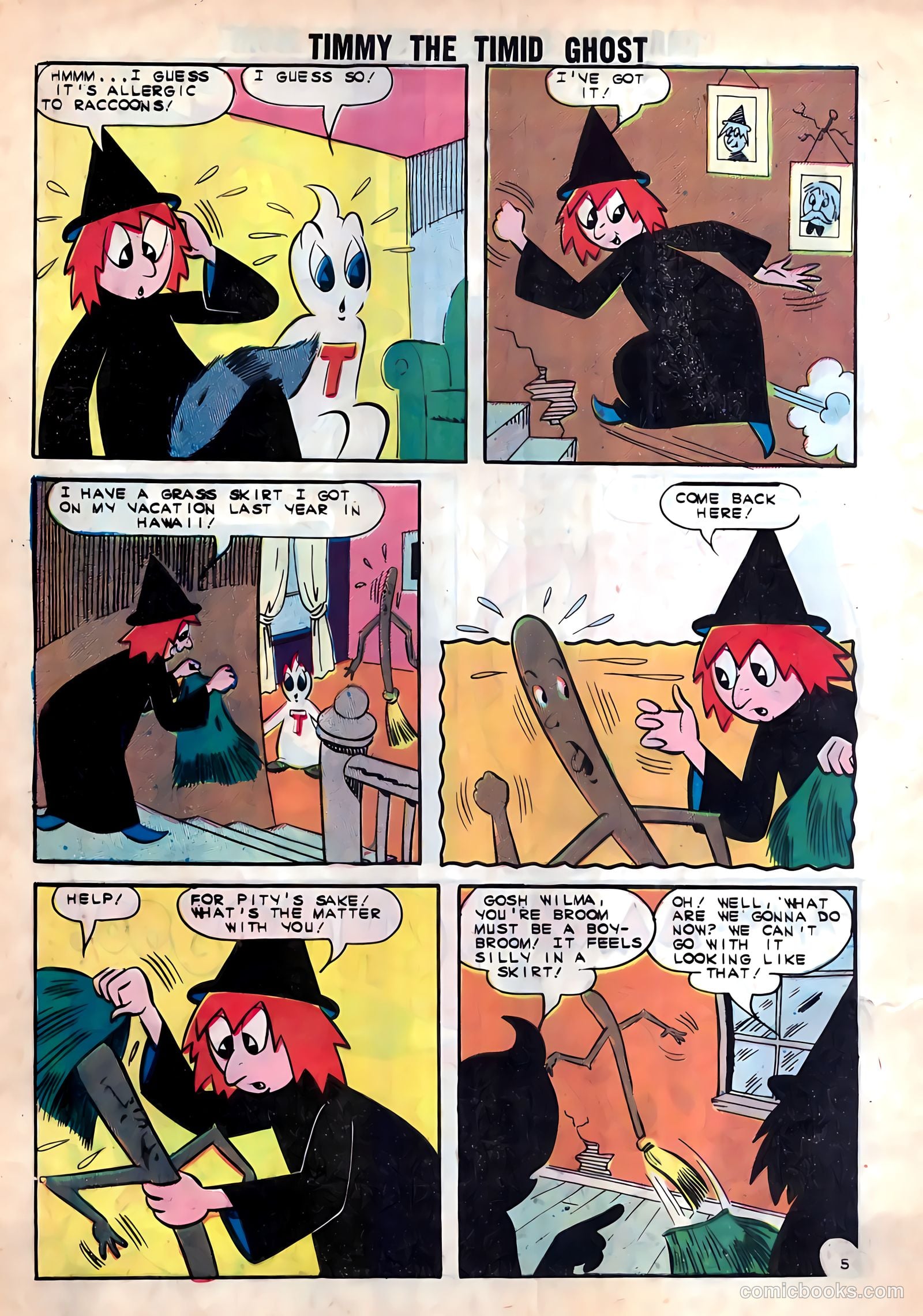 Timmy the Timid Ghost #42 (1964) — page 8 of 36