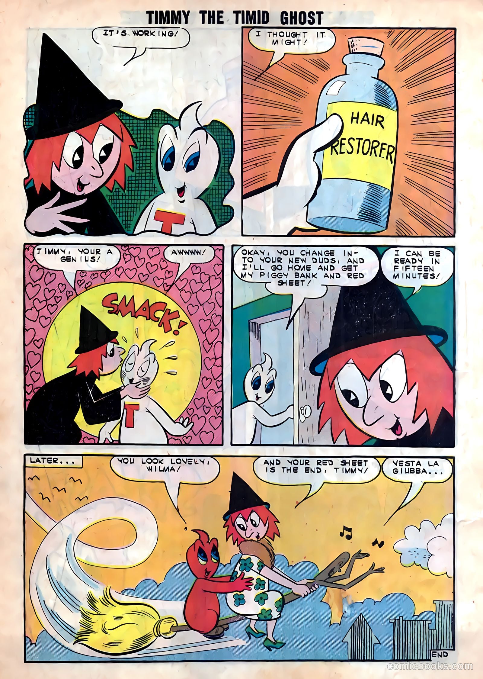 Timmy the Timid Ghost #42 (1964) — page 10 of 36