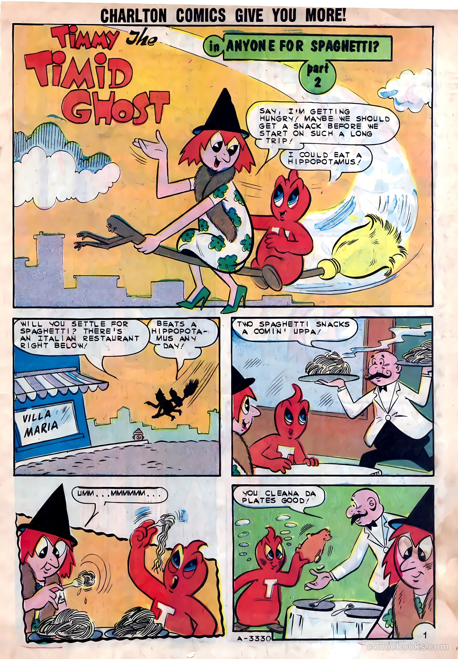 Timmy the Timid Ghost #42 (1964) — page 19 of 36