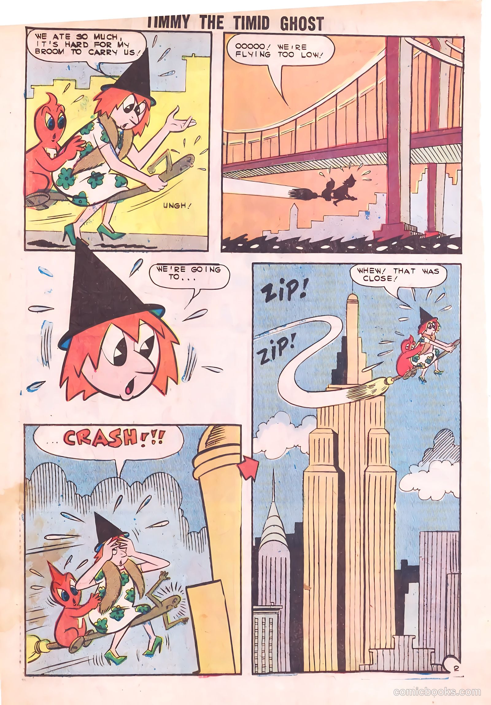 Timmy the Timid Ghost #42 (1964) — page 20 of 36