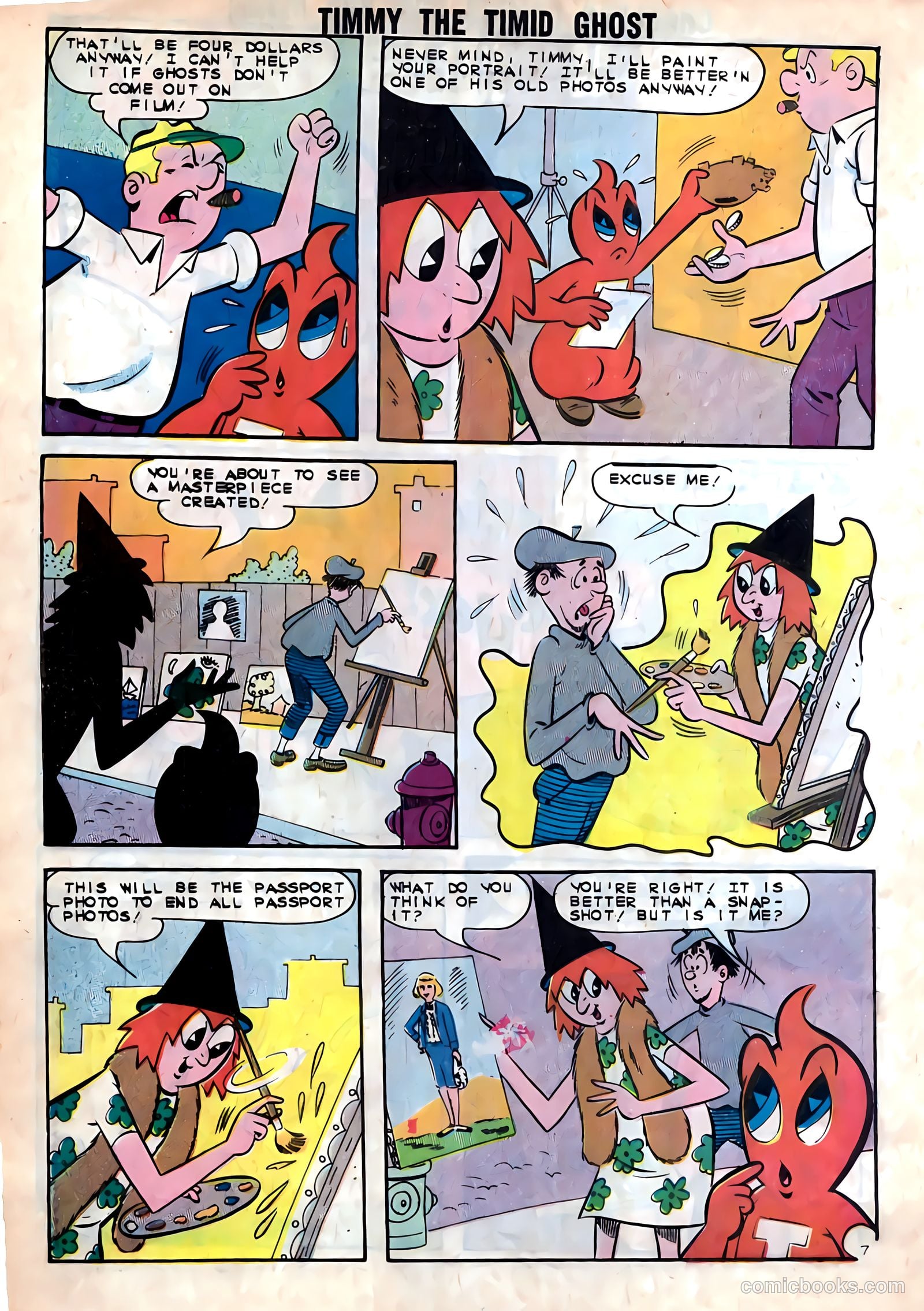 Timmy the Timid Ghost #42 (1964) — page 26 of 36
