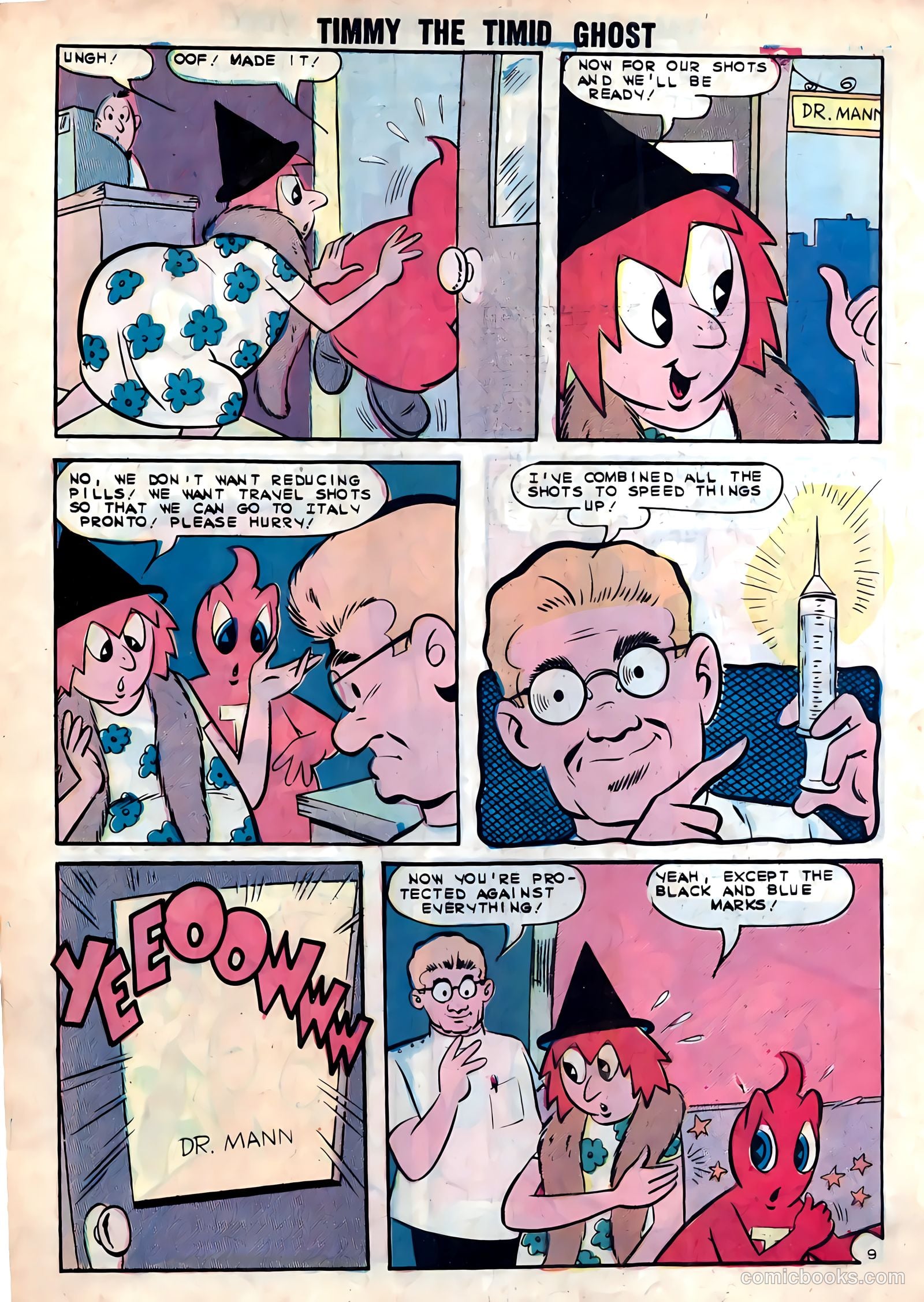 Timmy the Timid Ghost #42 (1964) — page 28 of 36