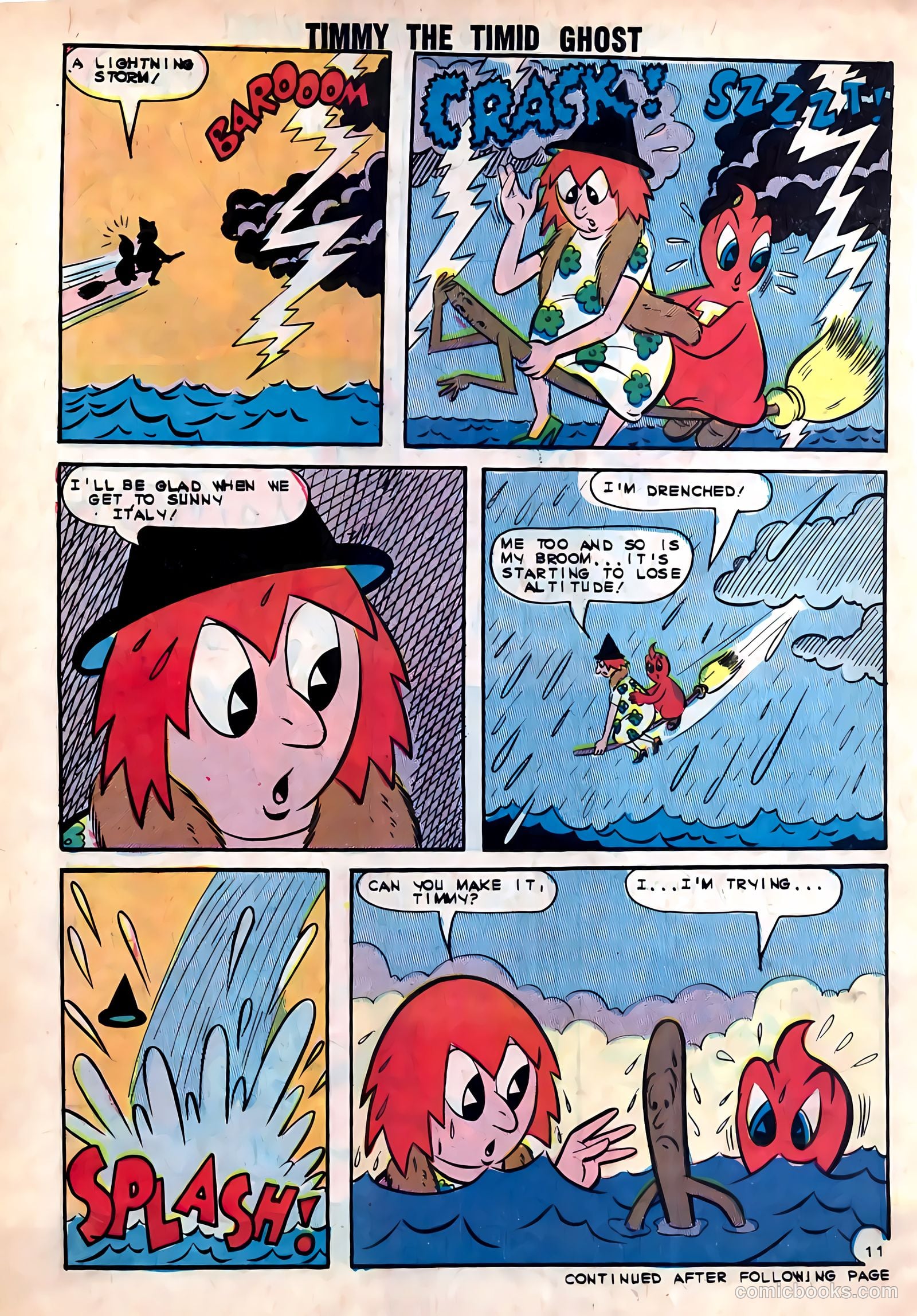 Timmy the Timid Ghost #42 (1964) — page 30 of 36