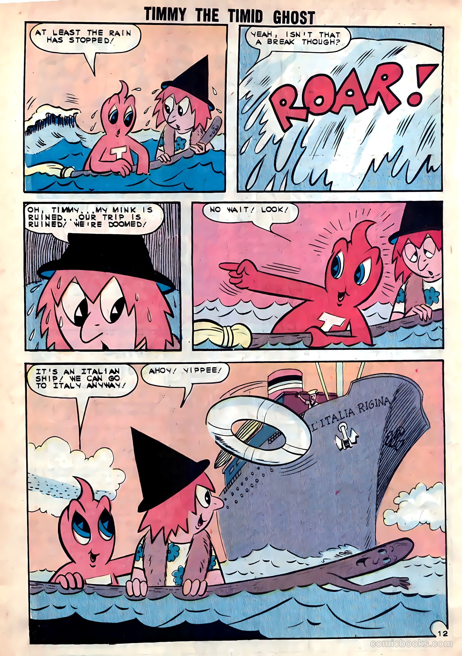 Timmy the Timid Ghost #42 (1964) — page 32 of 36