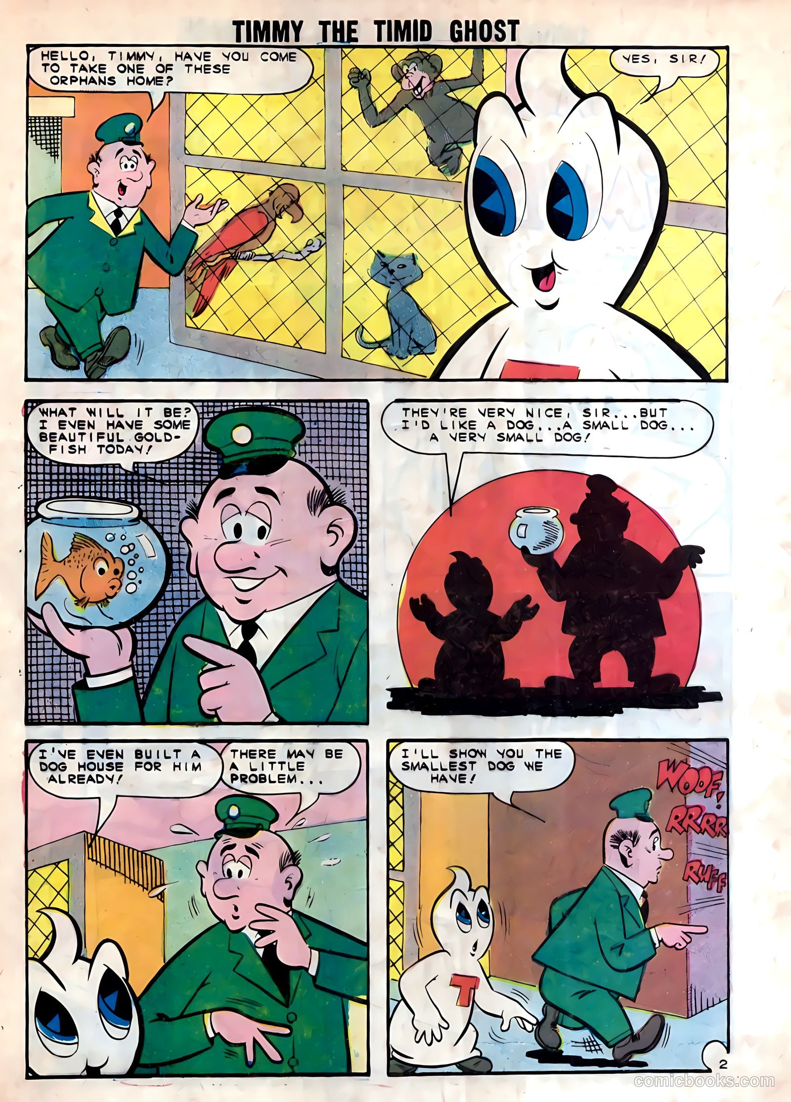 Timmy the Timid Ghost #44 (1964) — page 4 of 36