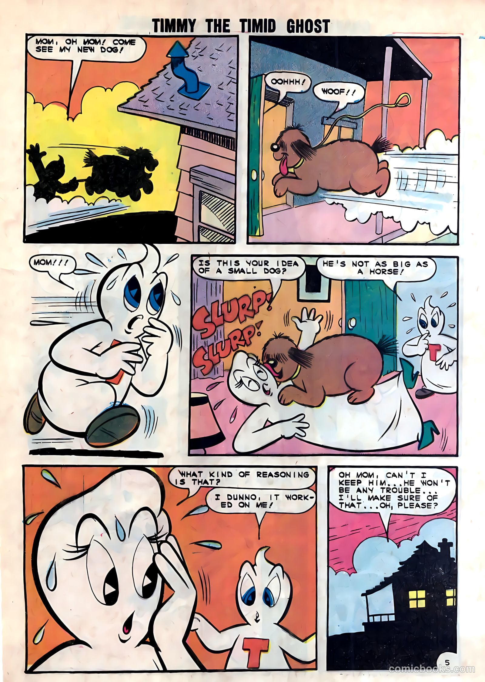 Timmy the Timid Ghost #44 (1964) — page 8 of 36