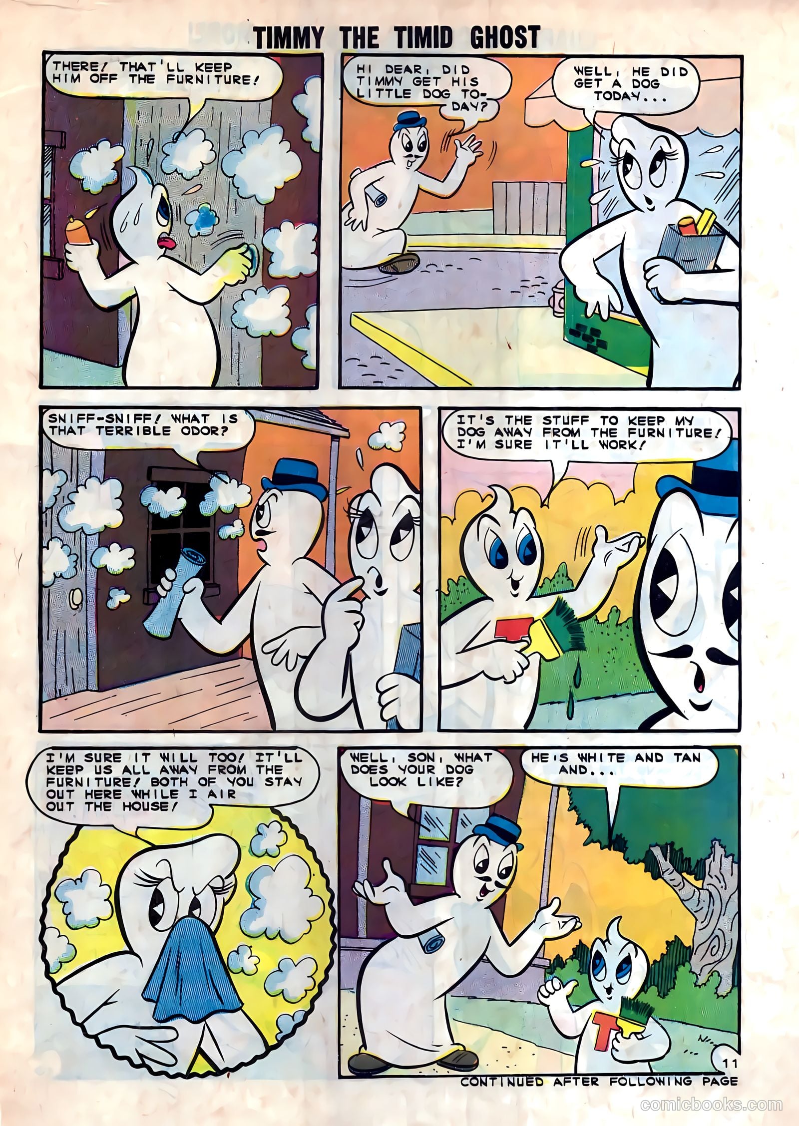 Timmy the Timid Ghost #44 (1964) — page 14 of 36