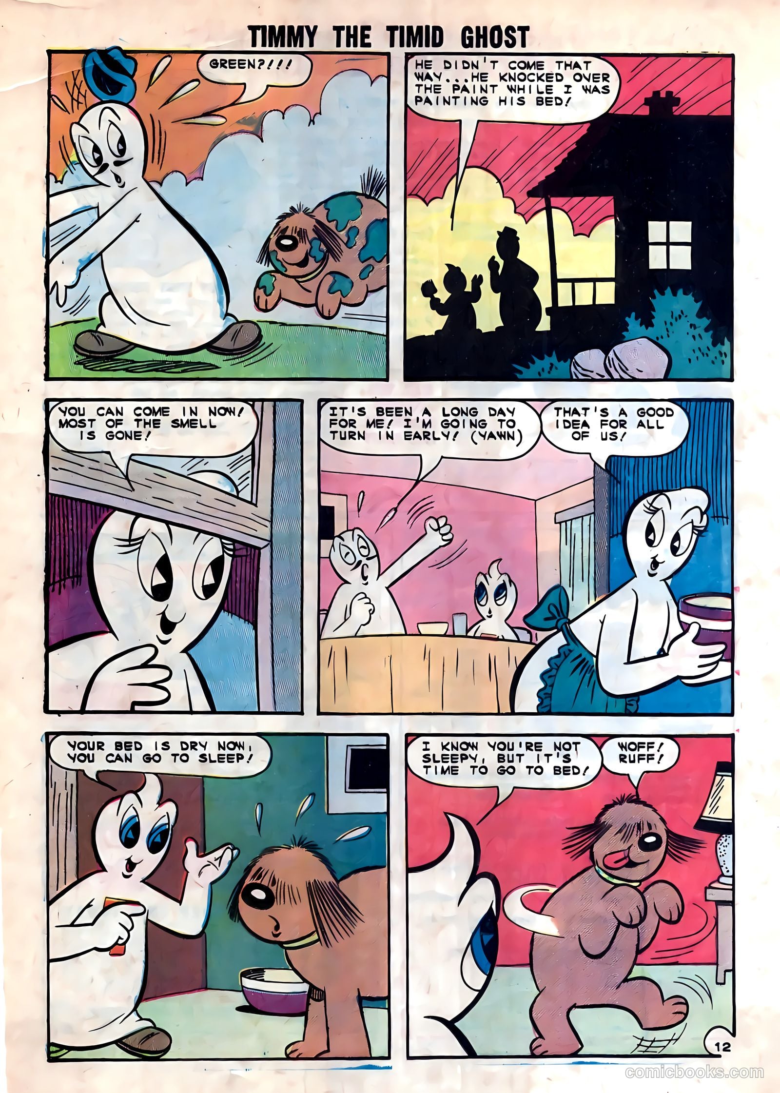 Timmy the Timid Ghost #44 (1964) — page 16 of 36