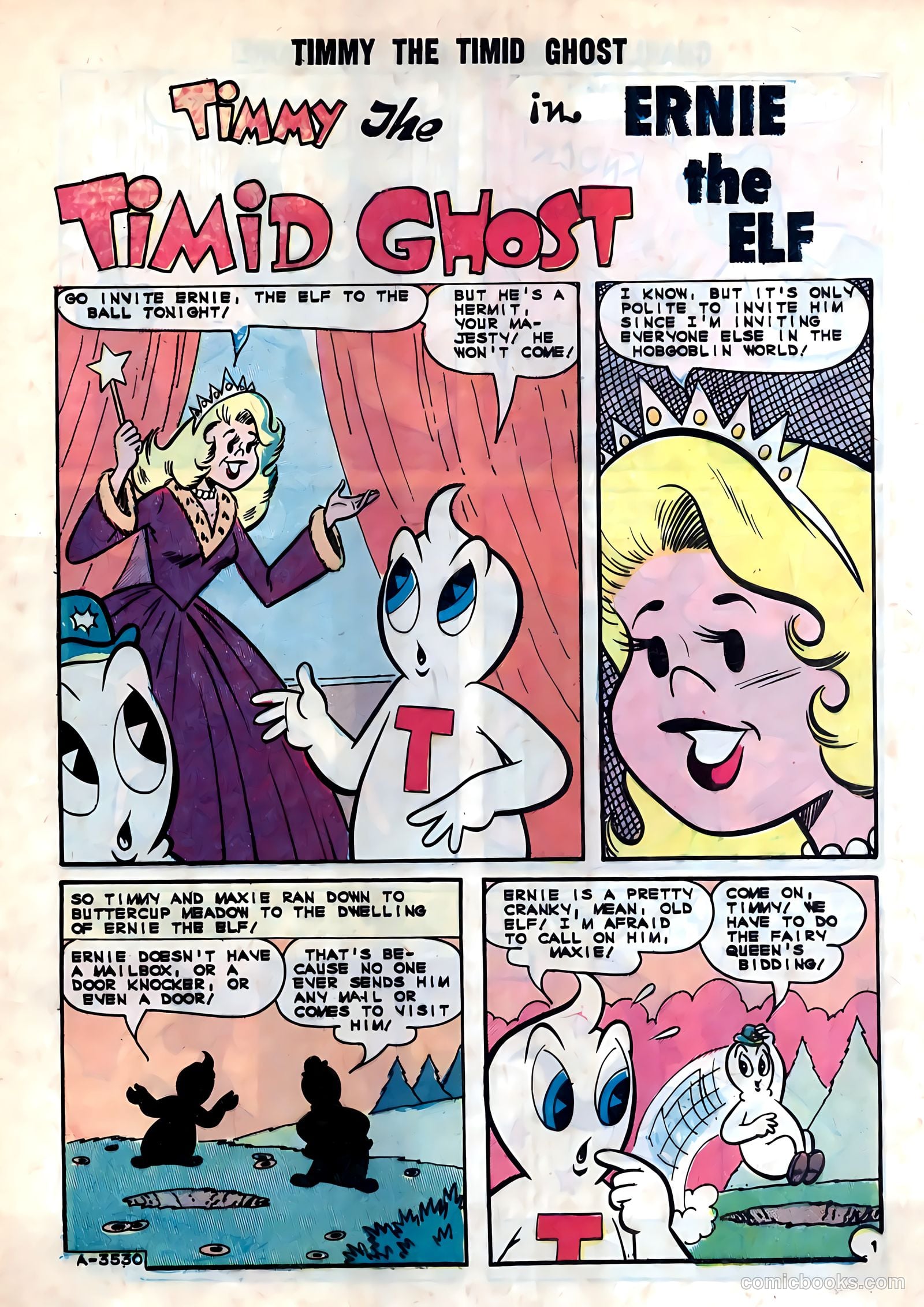 Timmy the Timid Ghost #44 (1964) — page 28 of 36