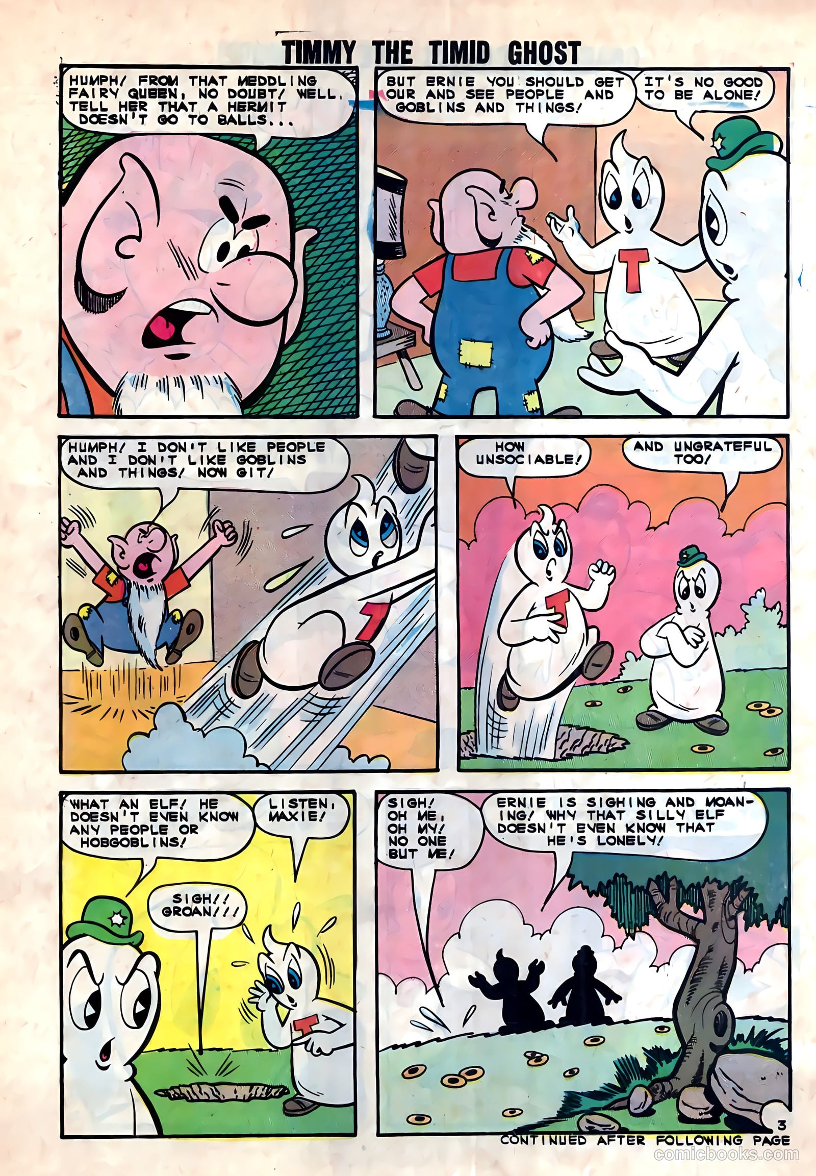 Timmy the Timid Ghost #44 (1964) — page 30 of 36