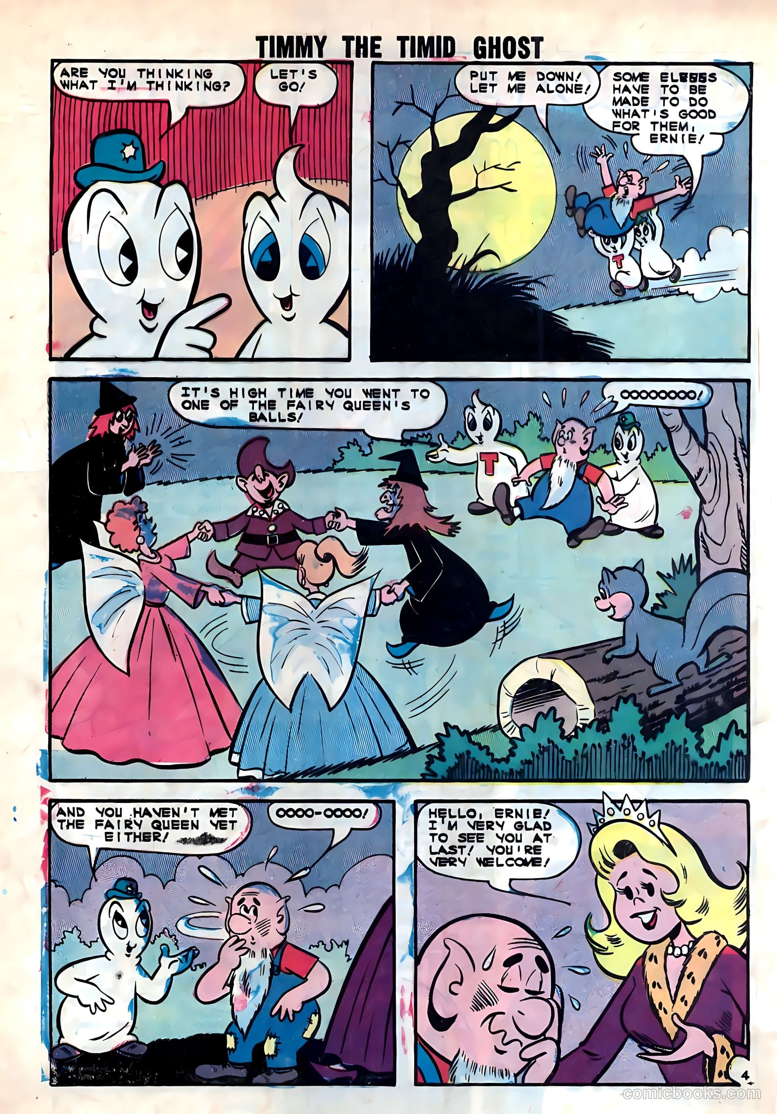 Timmy the Timid Ghost #44 (1964) — page 32 of 36