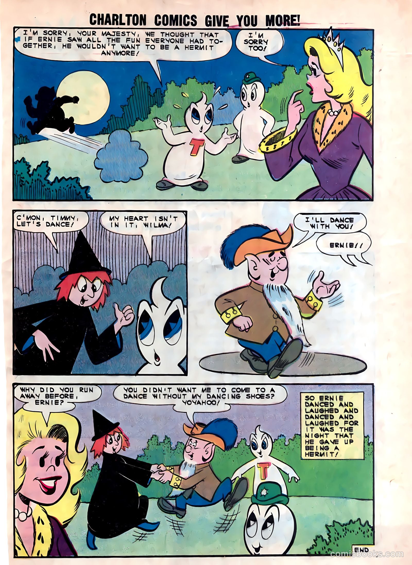 Timmy the Timid Ghost #44 (1964) — page 33 of 36