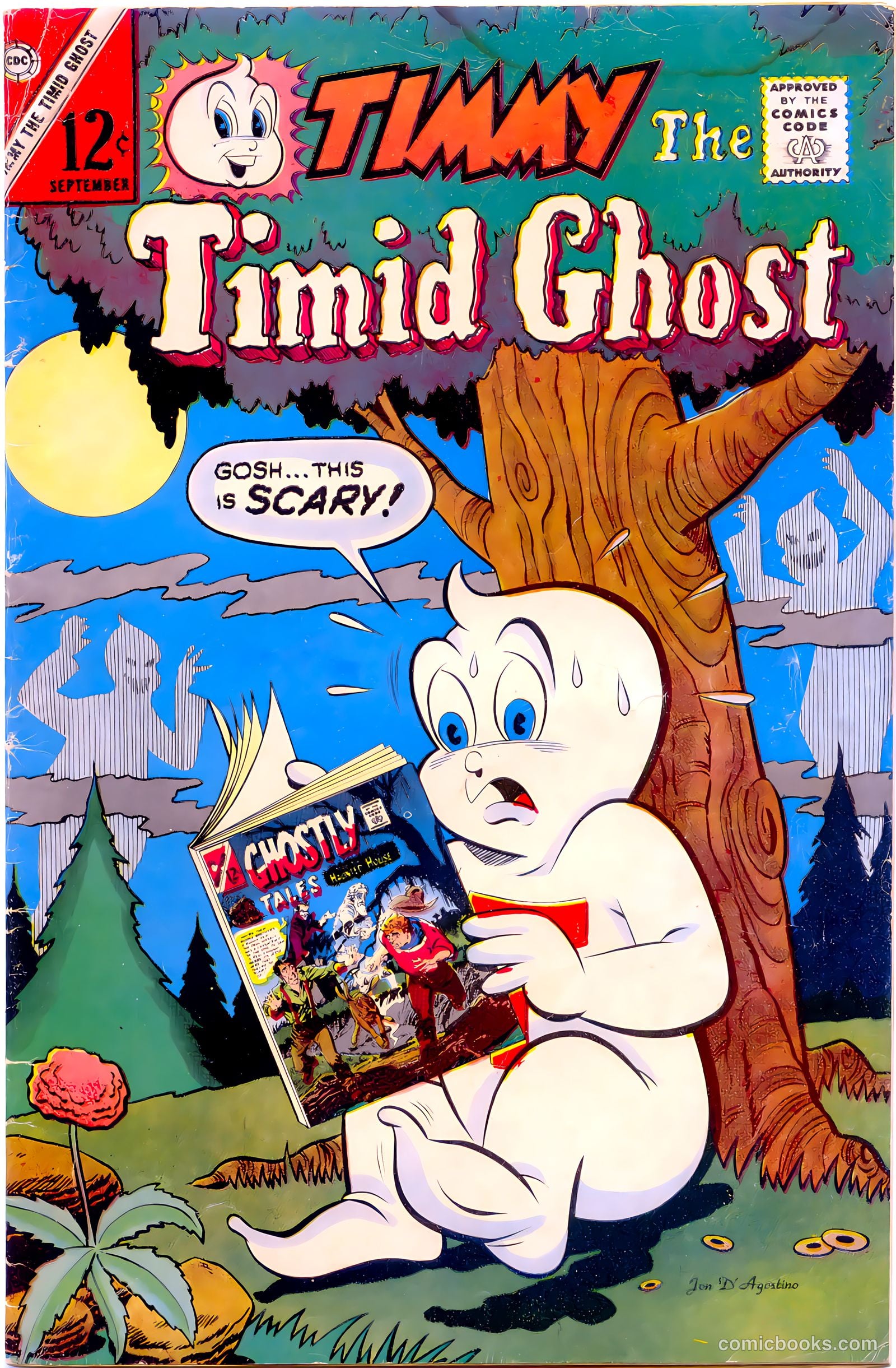 Timmy the Timid Ghost #45