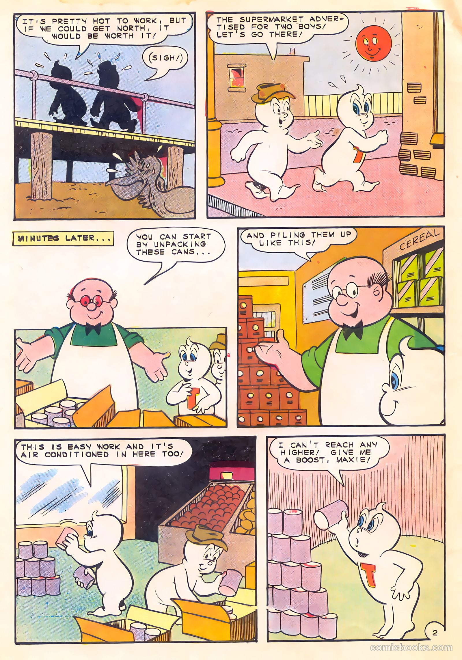 Timmy the Timid Ghost #45 (1966) — page 4 of 36