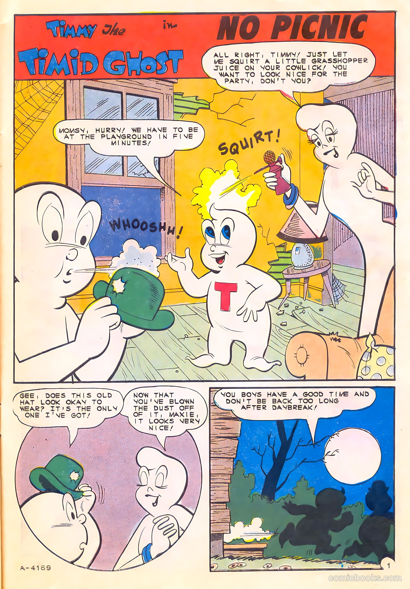 Timmy the Timid Ghost #45 (1966) — page 27 of 36