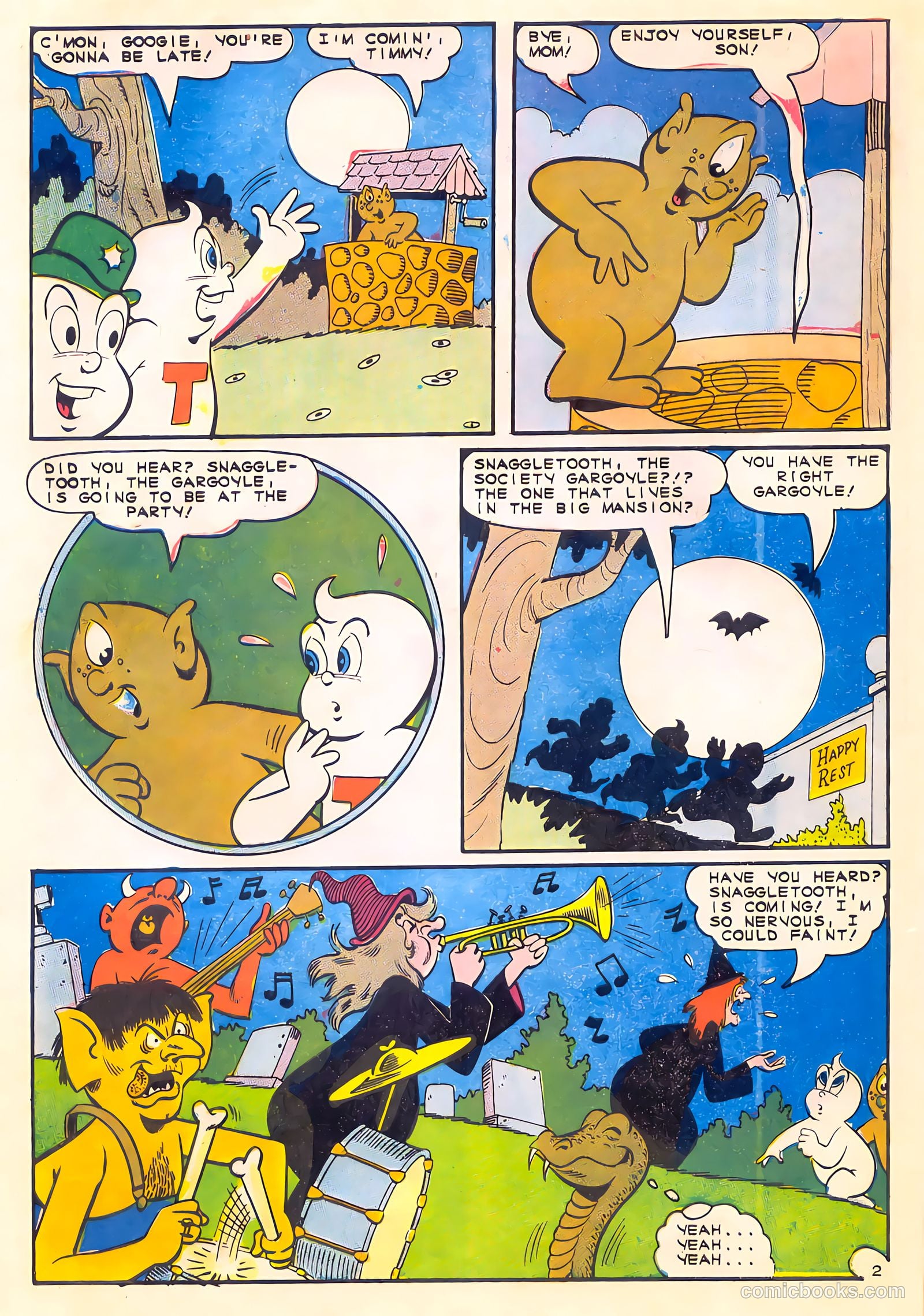 Timmy the Timid Ghost #45 (1966) — page 28 of 36