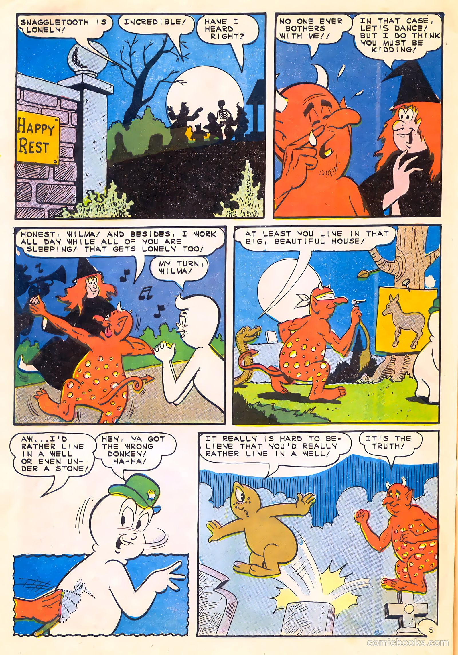 Timmy the Timid Ghost #45 (1966) — page 32 of 36