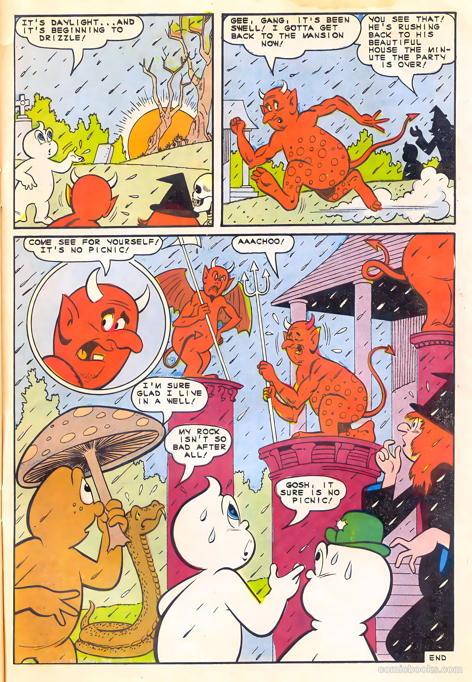 Timmy the Timid Ghost #45 (1966) — page 33 of 36