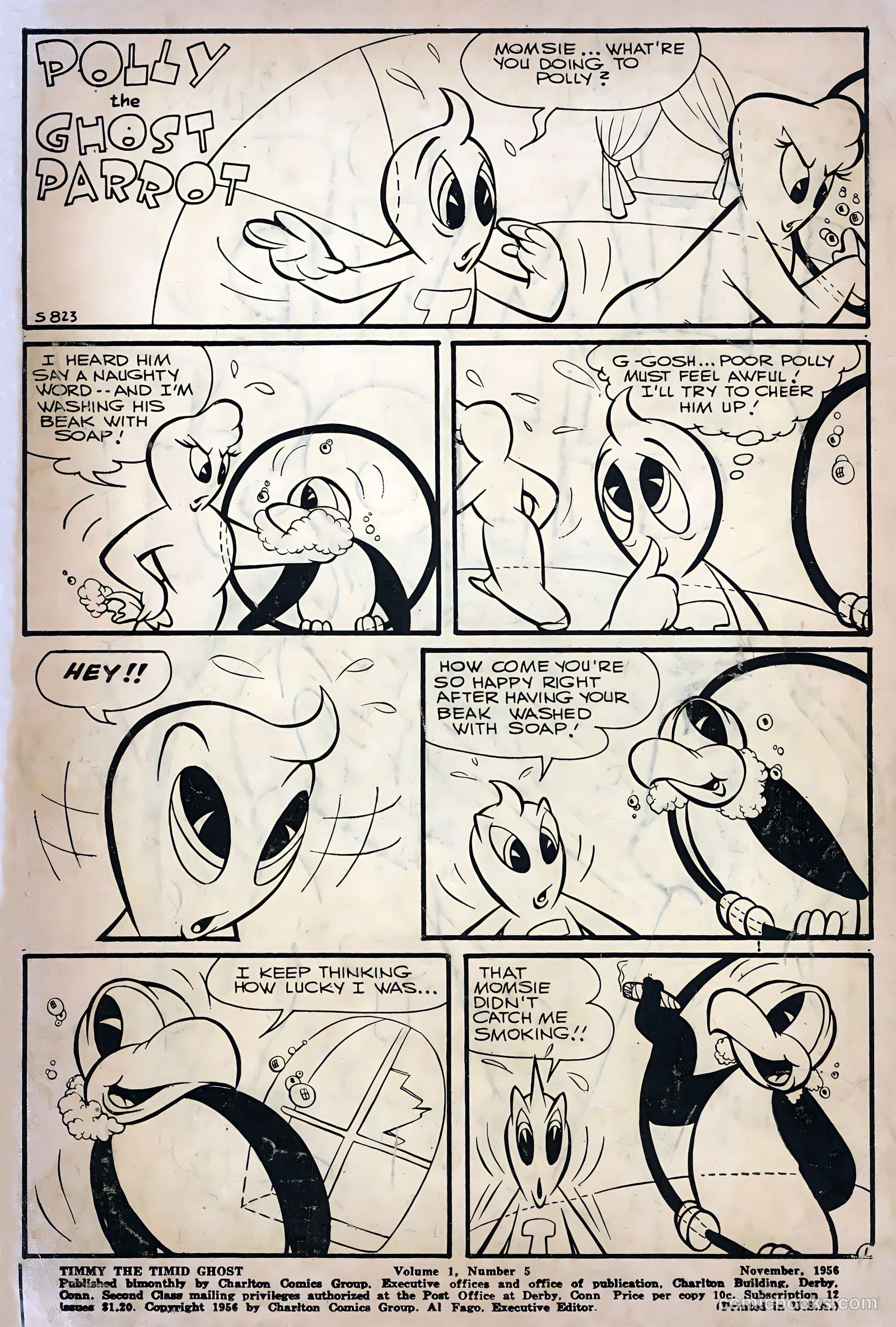 Timmy the Timid Ghost #5 (1956) — page 2 of 36