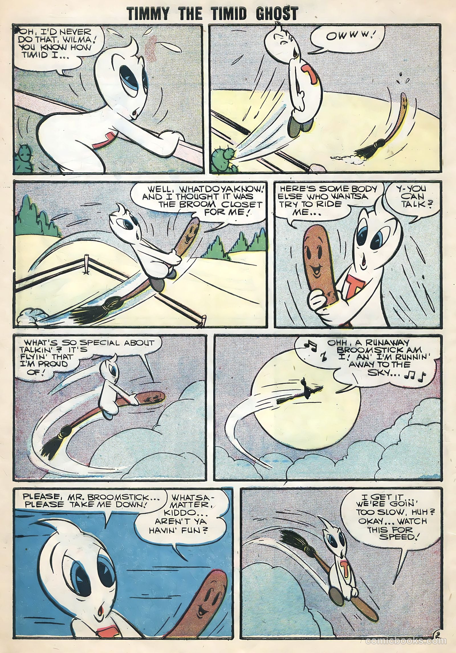 Timmy the Timid Ghost #5 (1956) — page 4 of 36