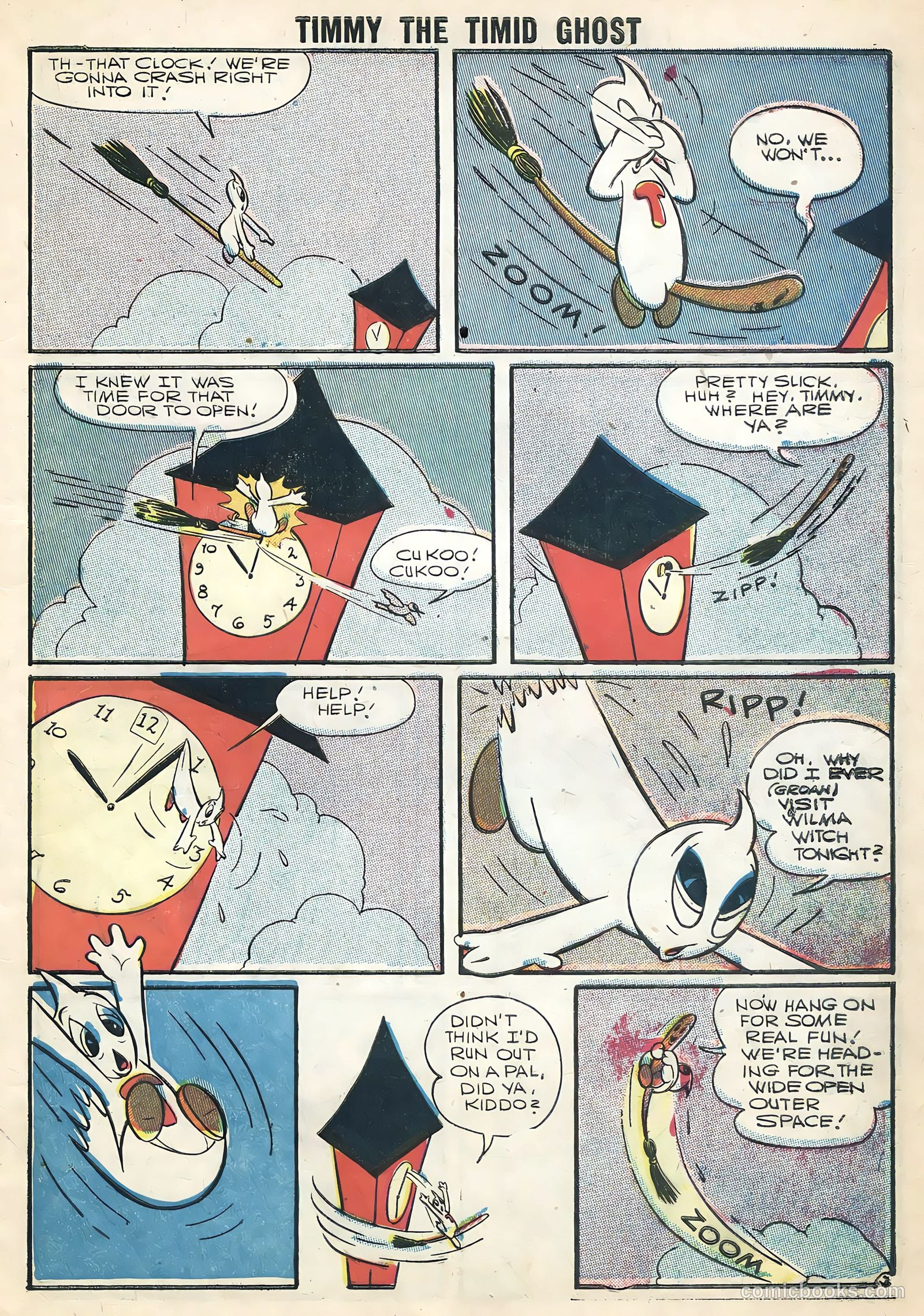 Timmy the Timid Ghost #5 (1956) — page 5 of 36