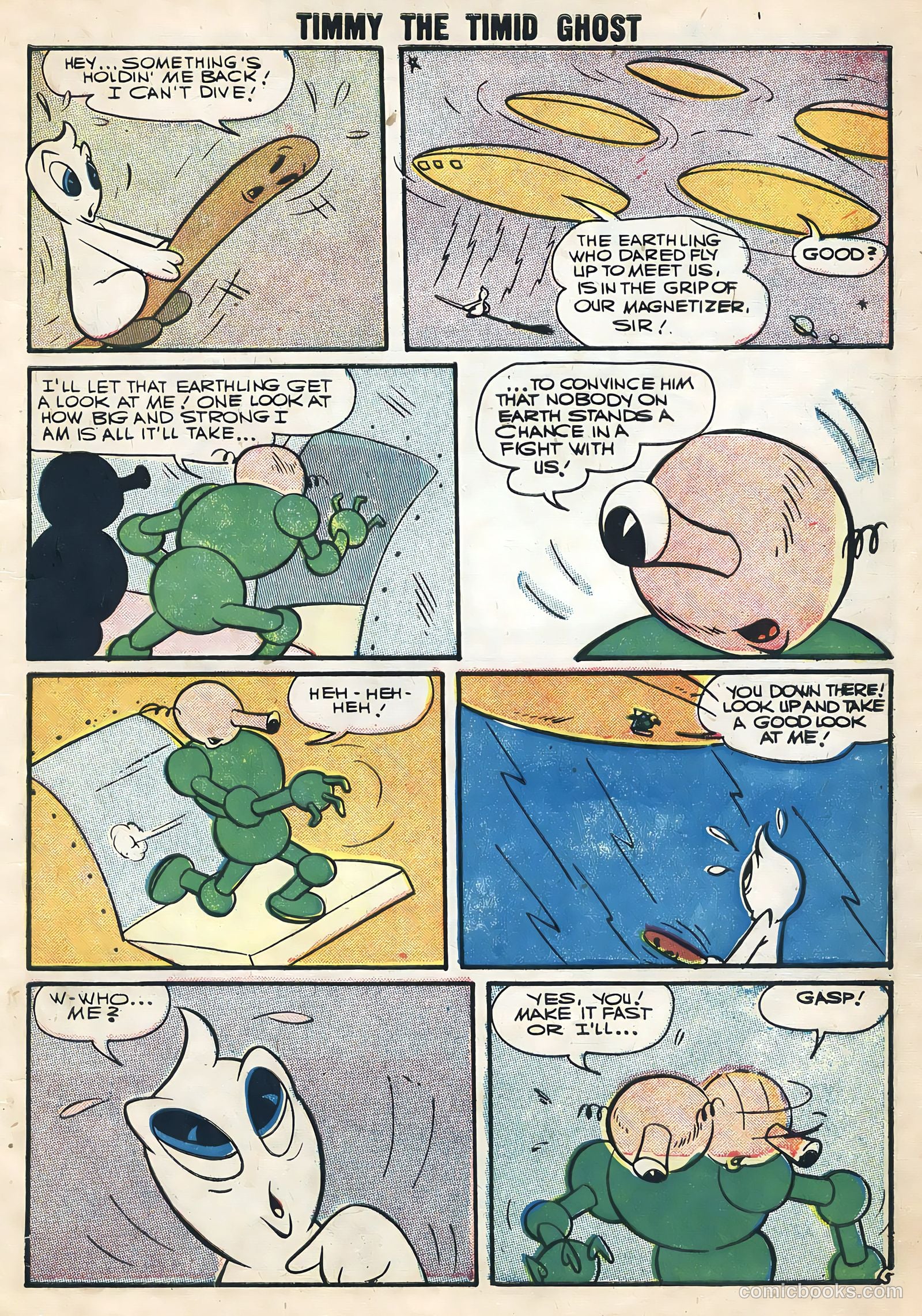Timmy the Timid Ghost #5 (1956) — page 7 of 36