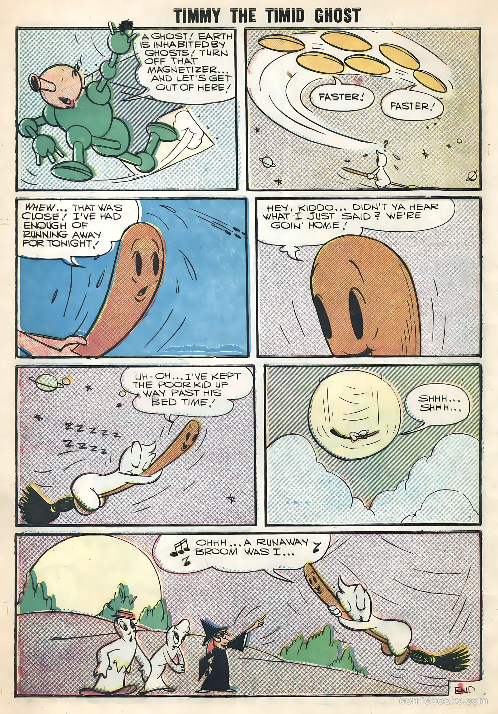 Timmy the Timid Ghost #5 (1956) — page 8 of 36