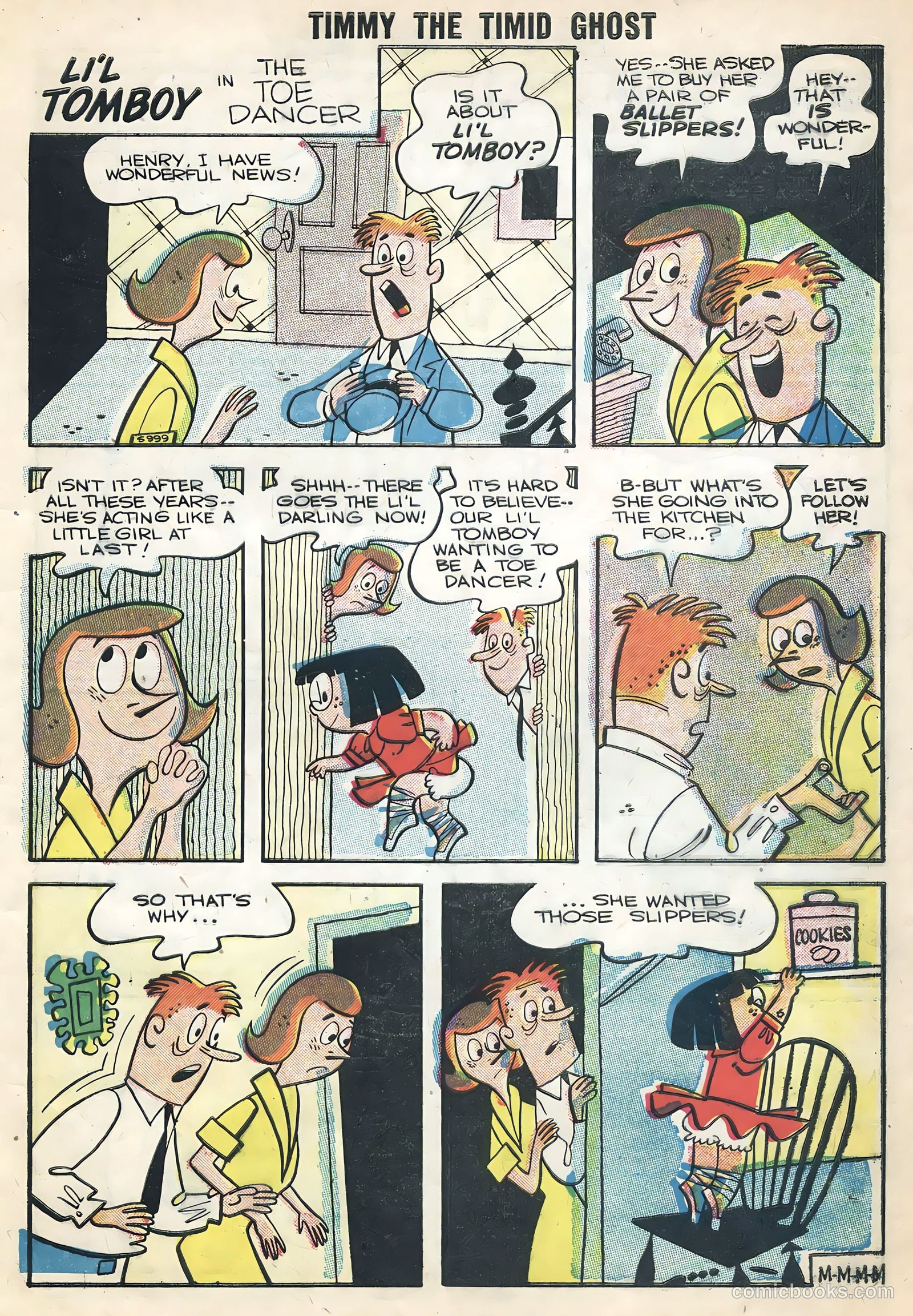 Timmy the Timid Ghost #5 (1956) — page 9 of 36