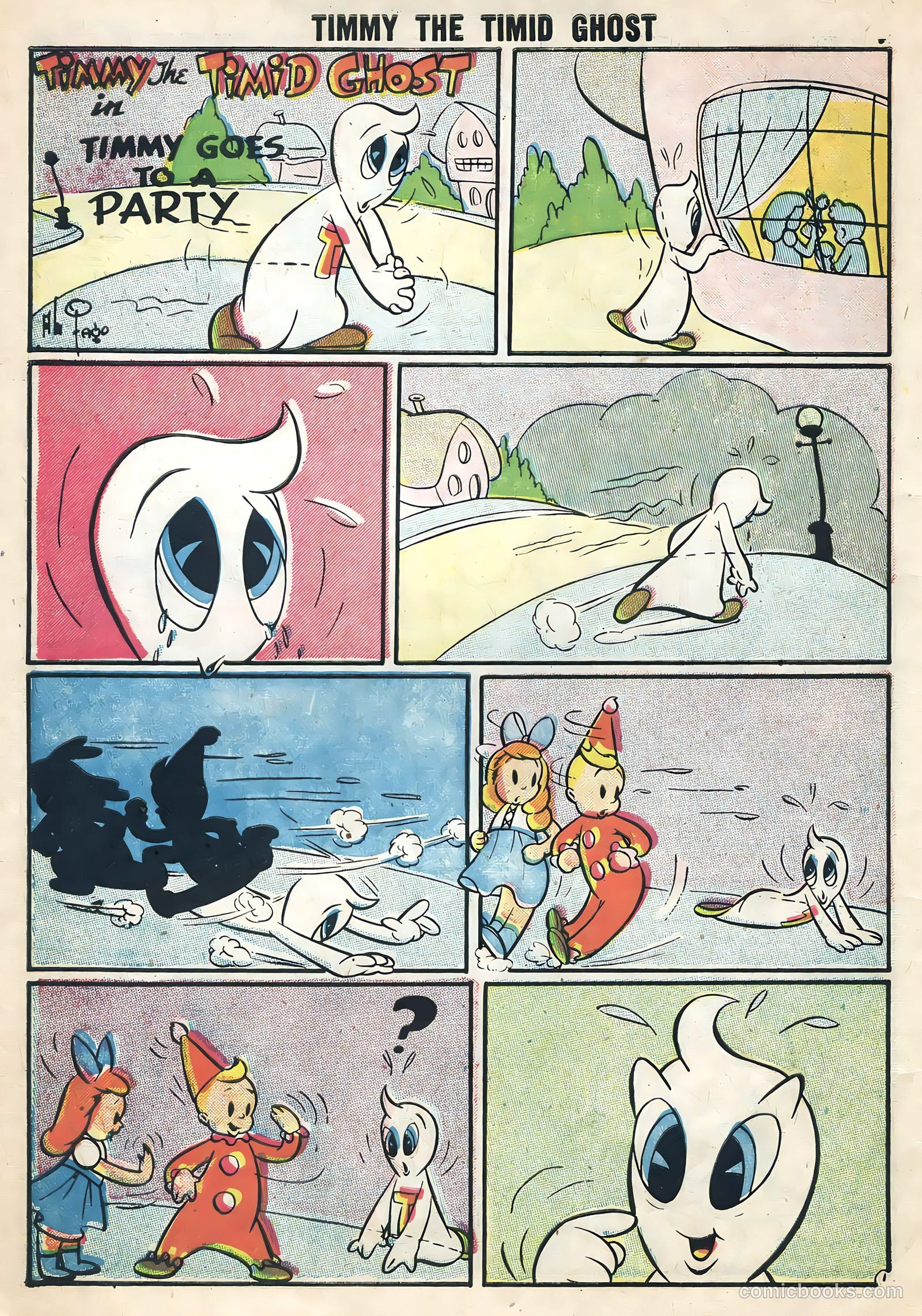 Timmy the Timid Ghost #5 (1956) — page 10 of 36