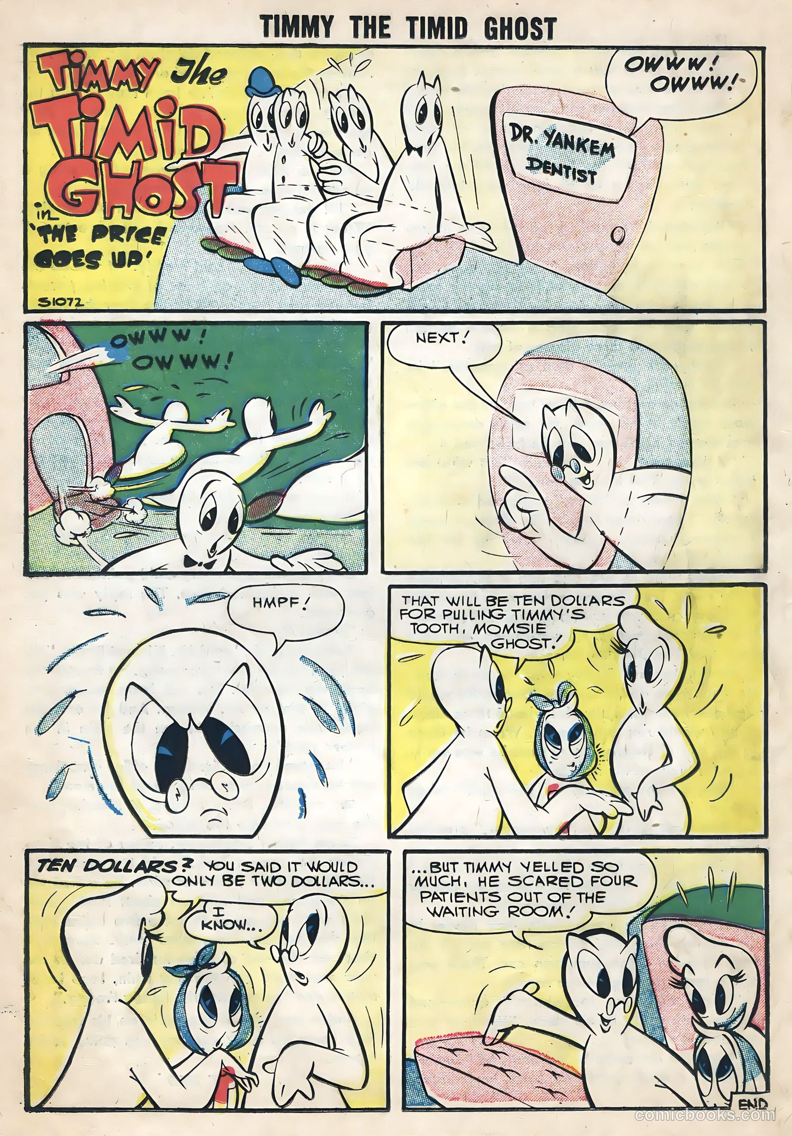 Timmy the Timid Ghost #5 (1956) — page 18 of 36