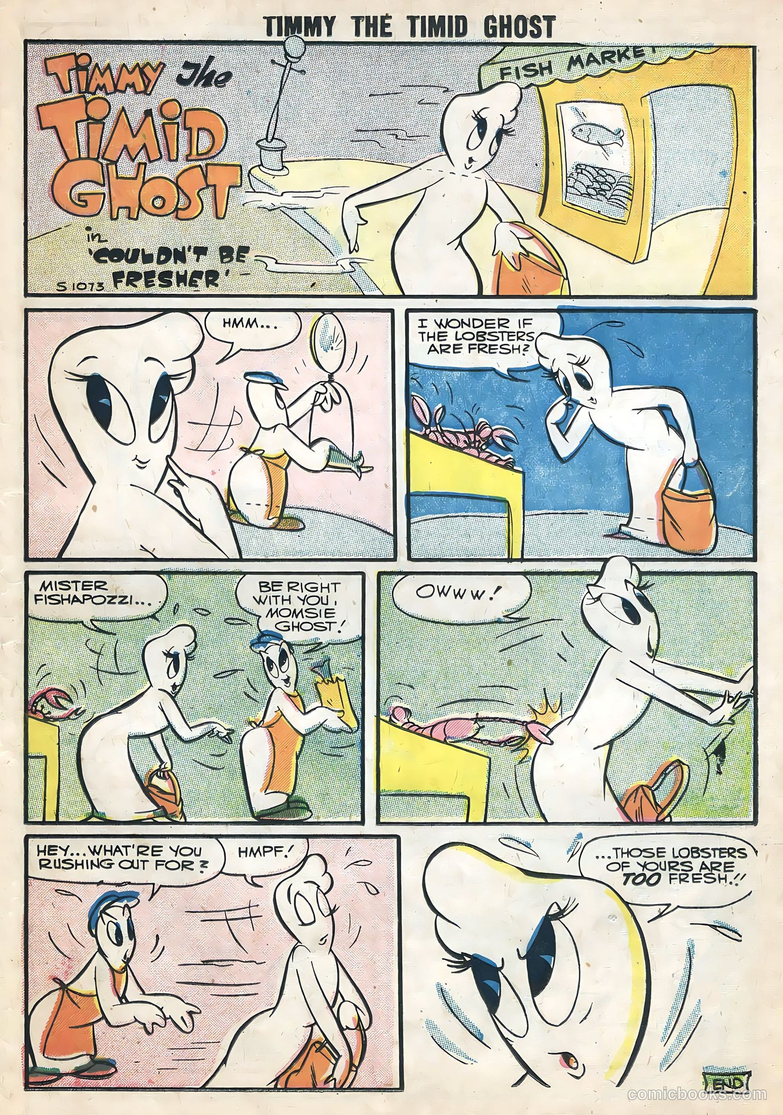 Timmy the Timid Ghost #5 (1956) — page 23 of 36
