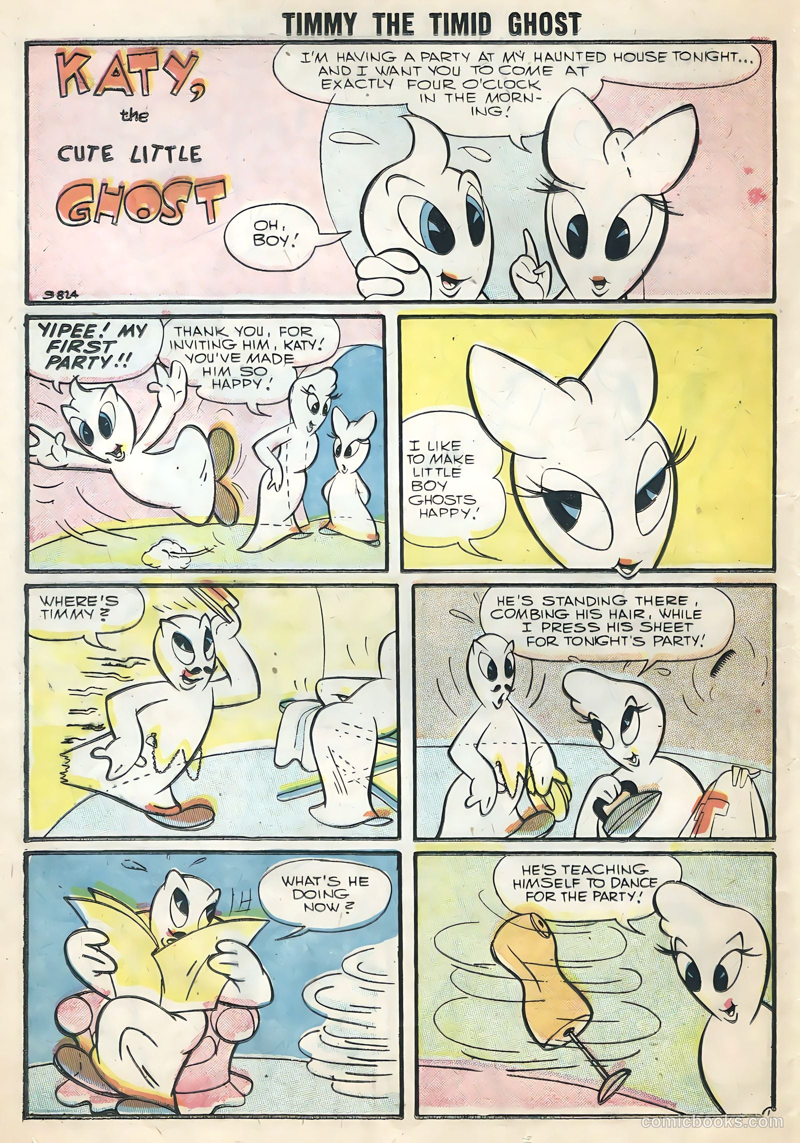Timmy the Timid Ghost #5 (1956) — page 24 of 36