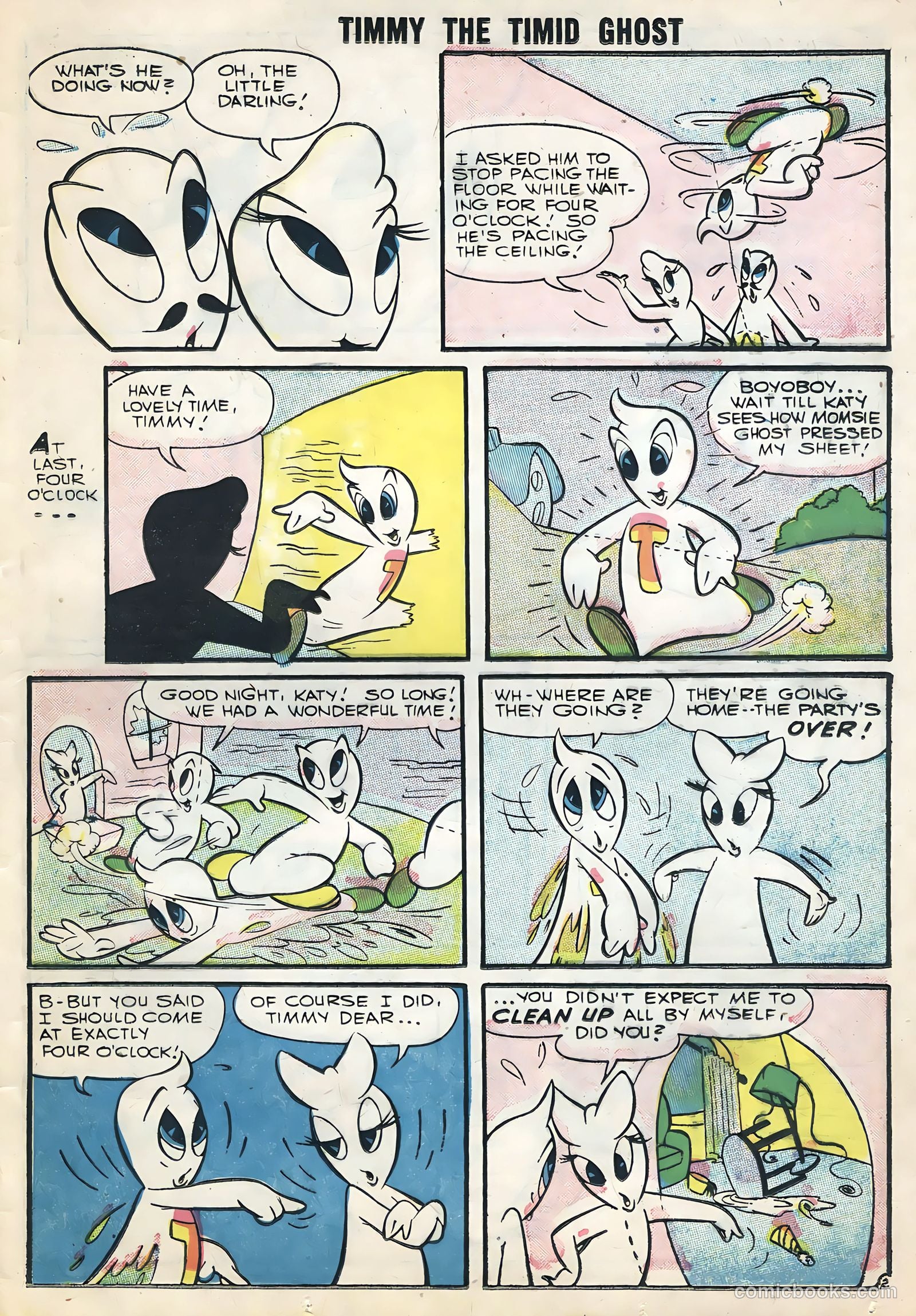 Timmy the Timid Ghost #5 (1956) — page 25 of 36