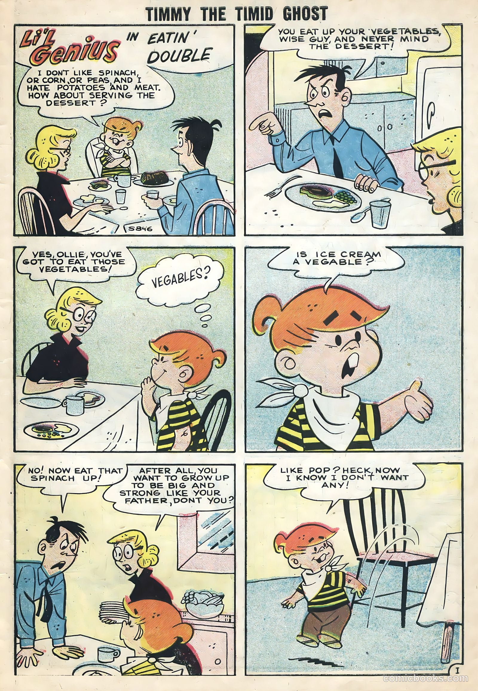 Timmy the Timid Ghost #5 (1956) — page 27 of 36