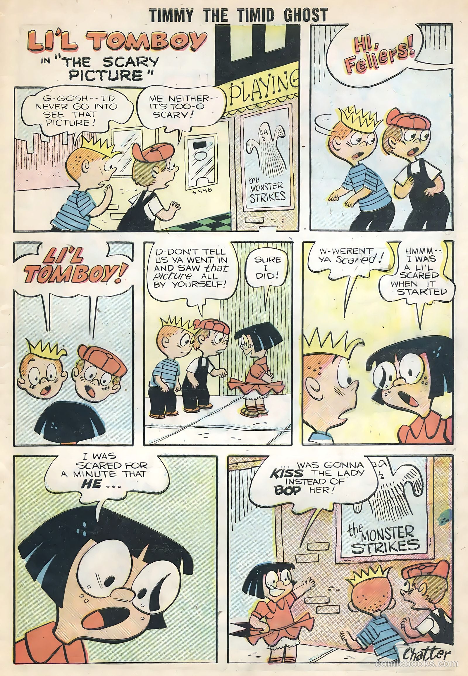 Timmy the Timid Ghost #5 (1956) — page 29 of 36