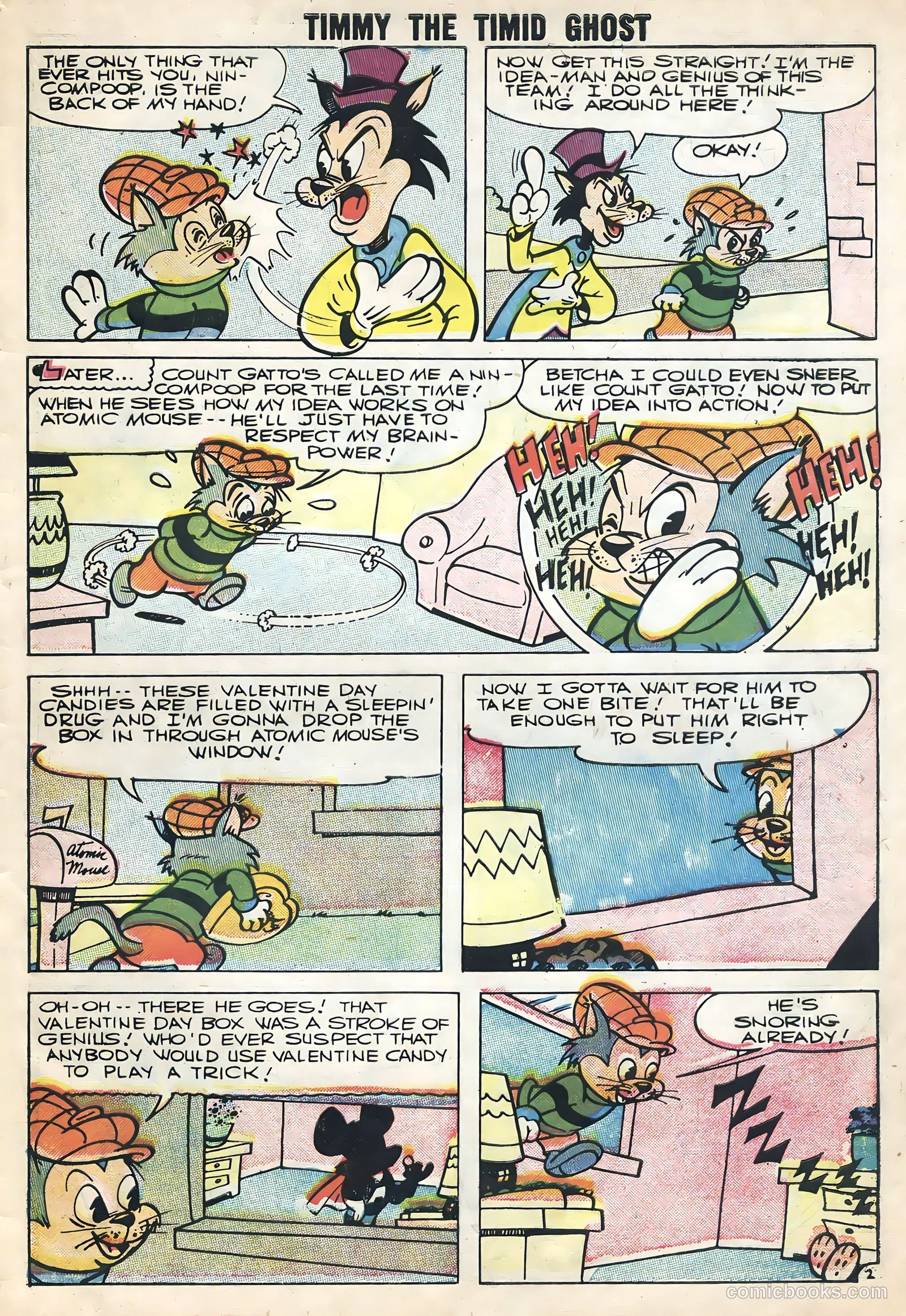 Timmy the Timid Ghost #5 (1956) — page 31 of 36
