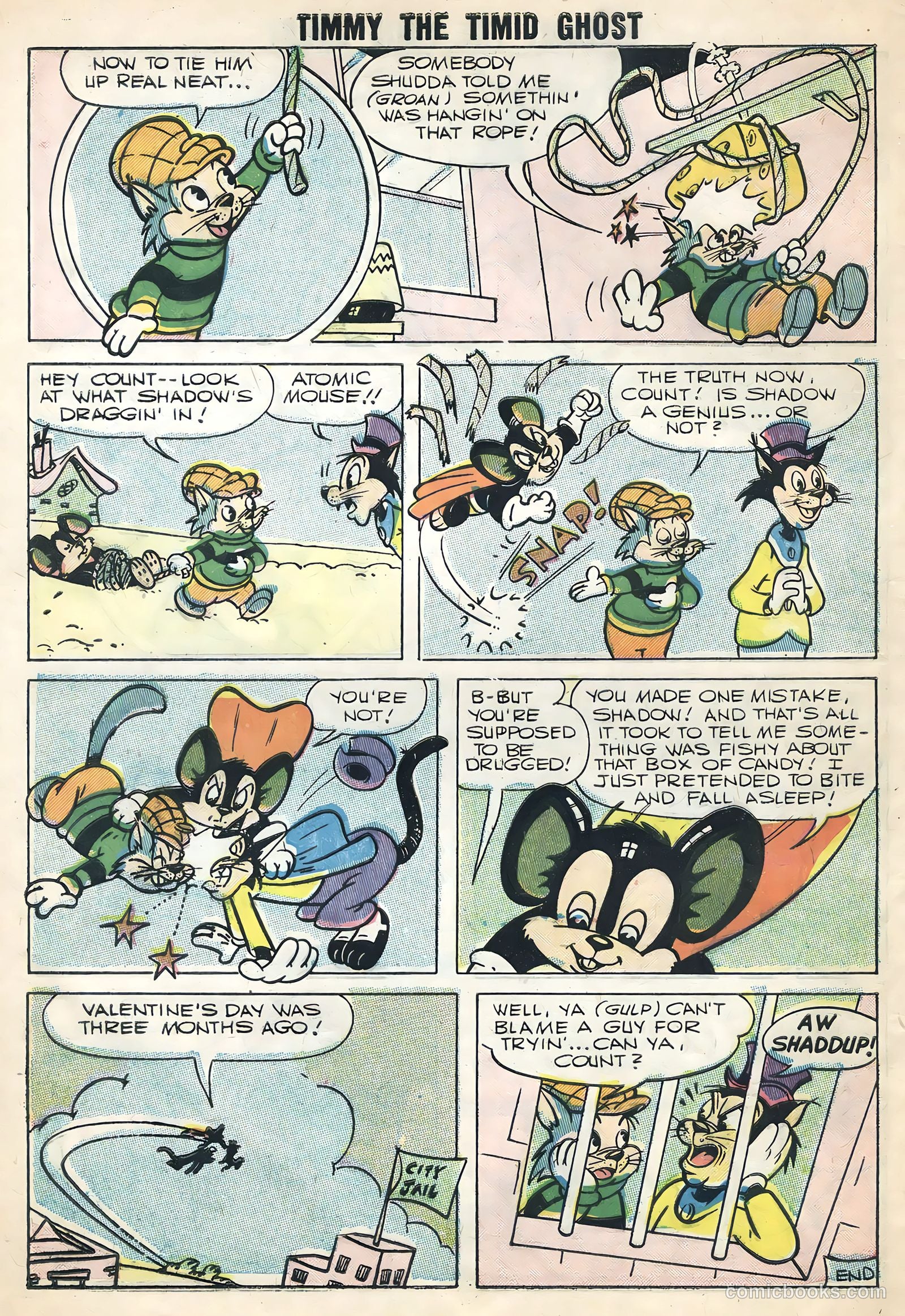 Timmy the Timid Ghost #5 (1956) — page 32 of 36