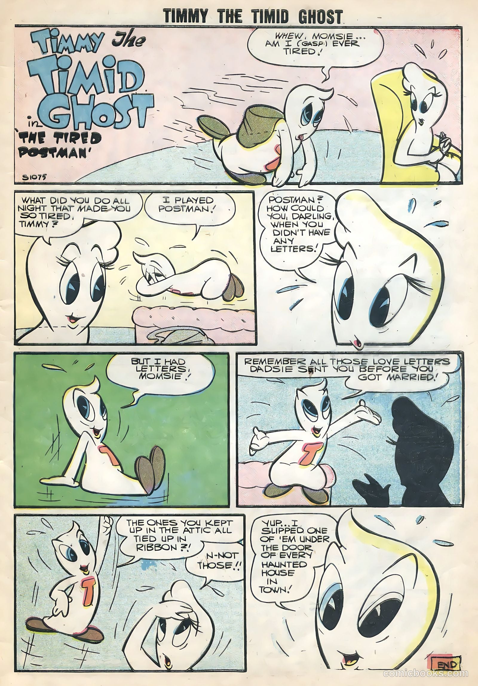 Timmy the Timid Ghost #5 (1956) — page 33 of 36
