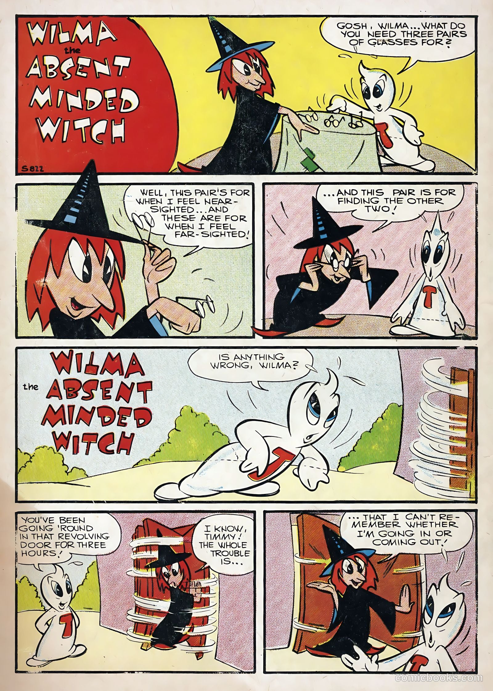 Timmy the Timid Ghost #5 (1956) — page 36 of 36