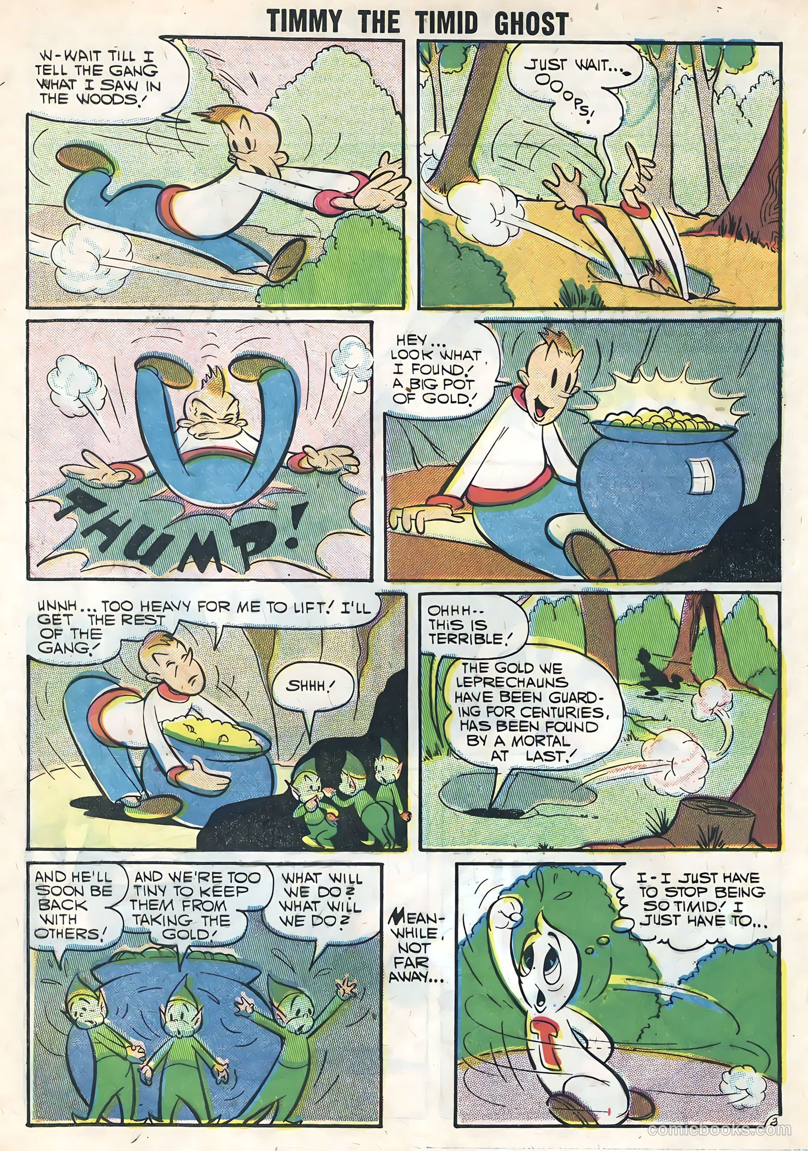 Timmy the Timid Ghost #6 (1957) — page 4 of 36