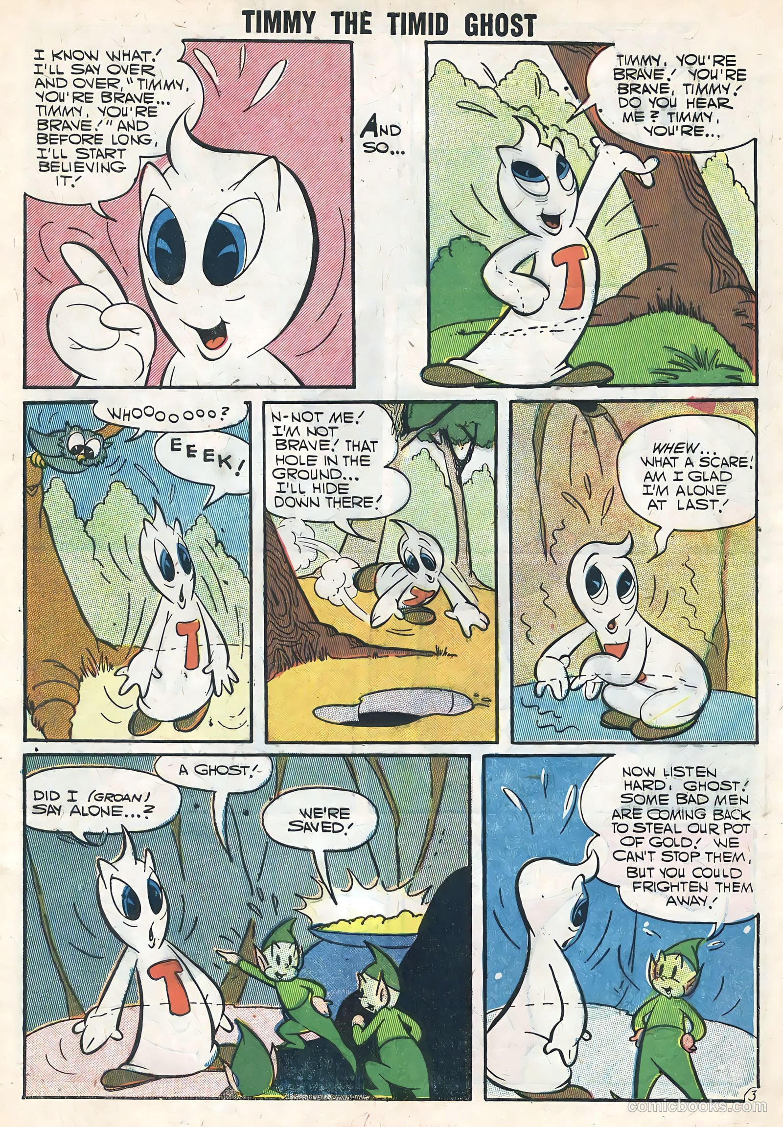 Timmy the Timid Ghost #6 (1957) — page 5 of 36