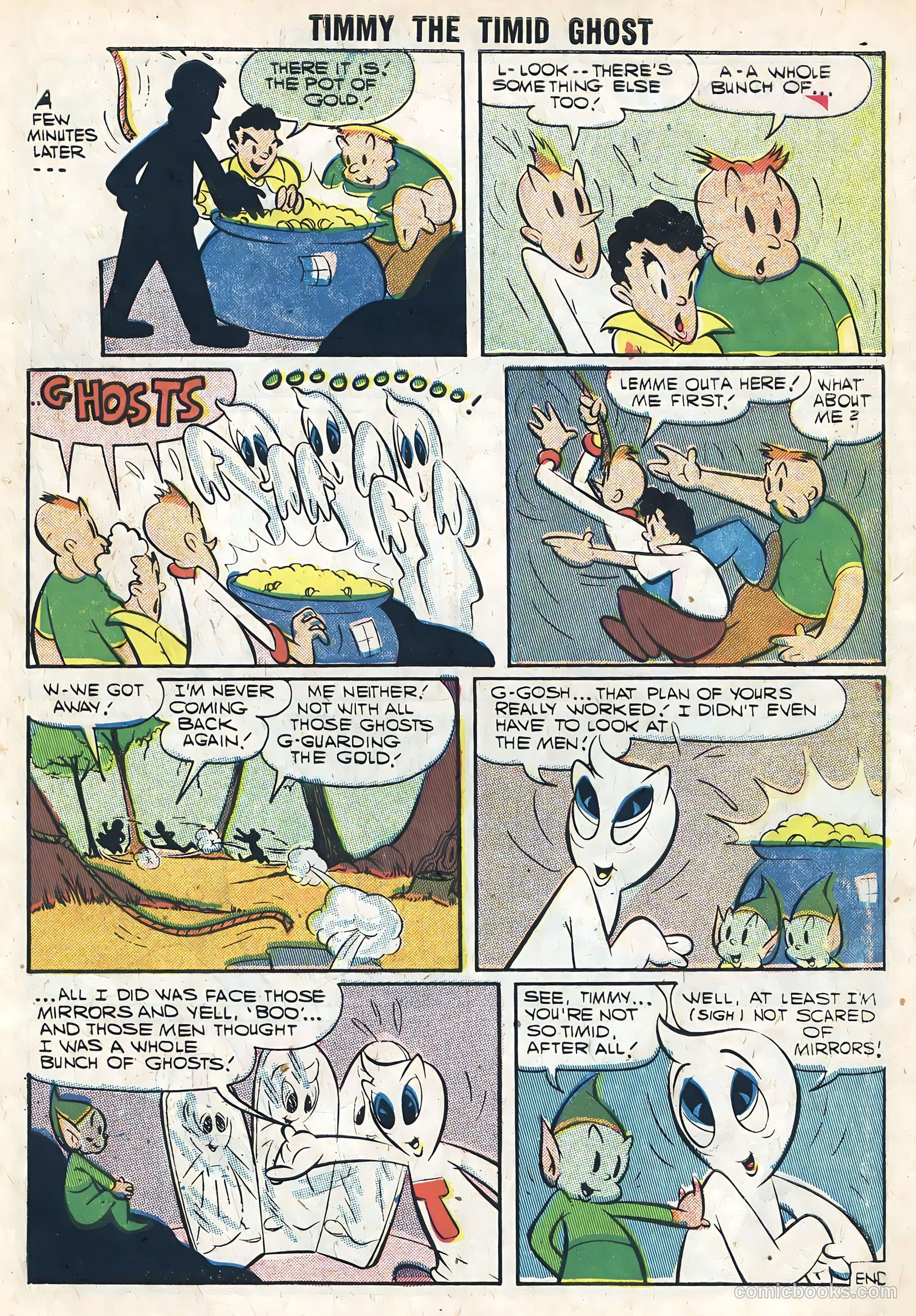 Timmy the Timid Ghost #6 (1957) — page 7 of 36