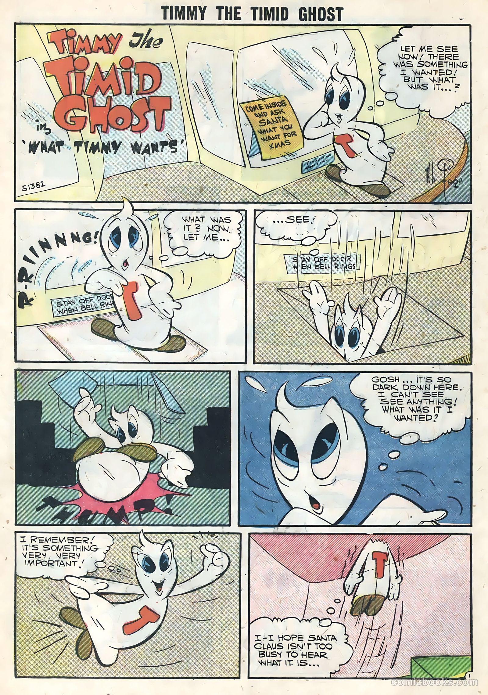Timmy the Timid Ghost #6 (1957) — page 8 of 36