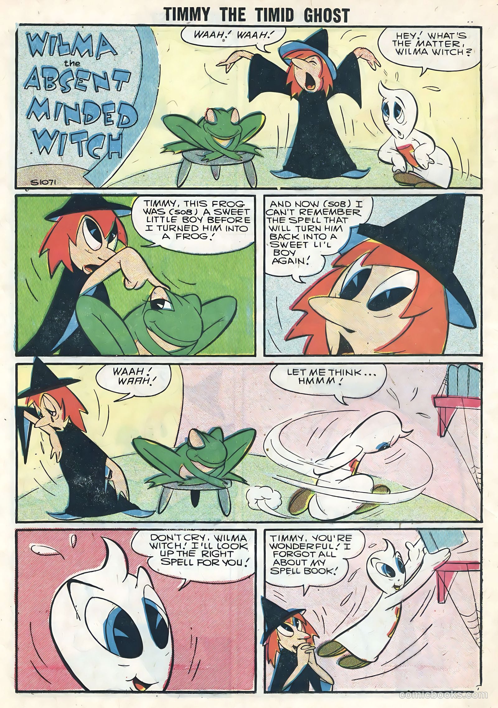 Timmy the Timid Ghost #6 (1957) — page 13 of 36