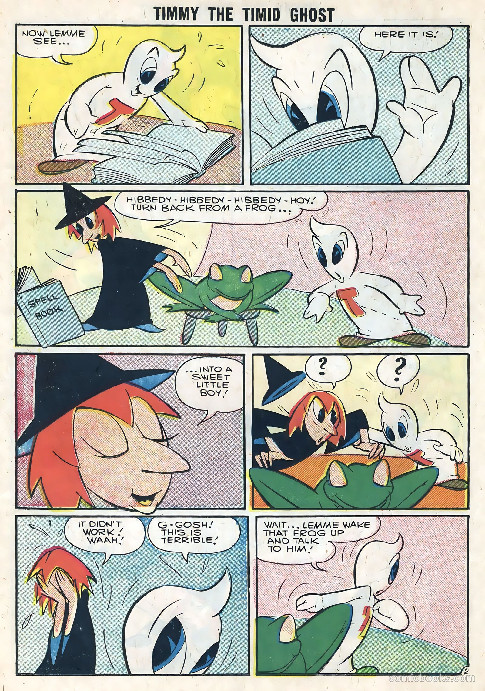 Timmy the Timid Ghost #6 (1957) — page 14 of 36