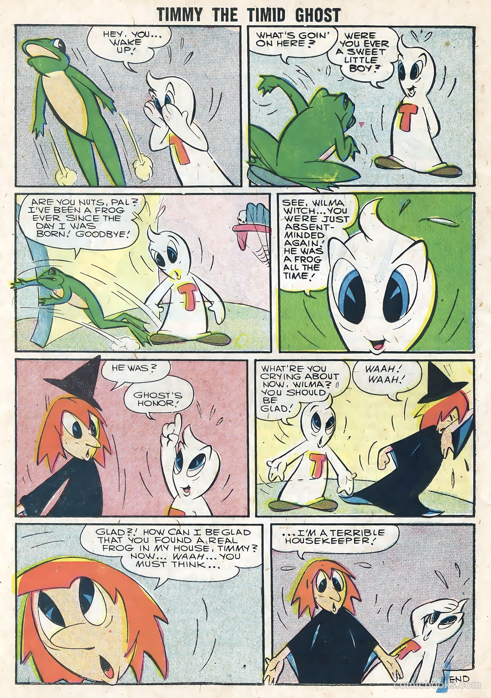 Timmy the Timid Ghost #6 (1957) — page 15 of 36