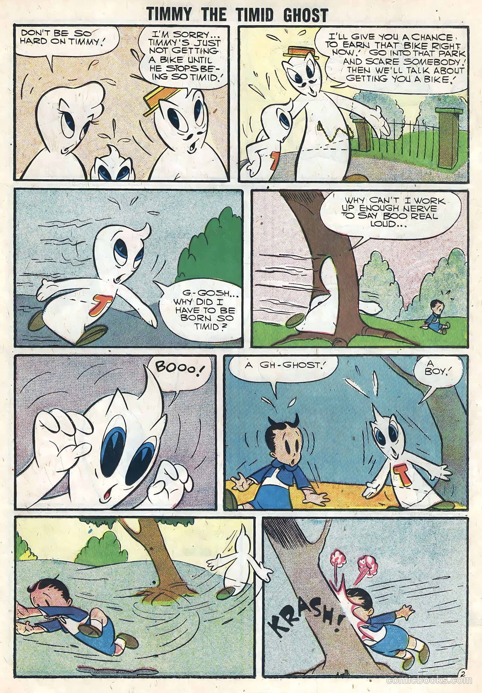 Timmy the Timid Ghost #6 (1957) — page 19 of 36