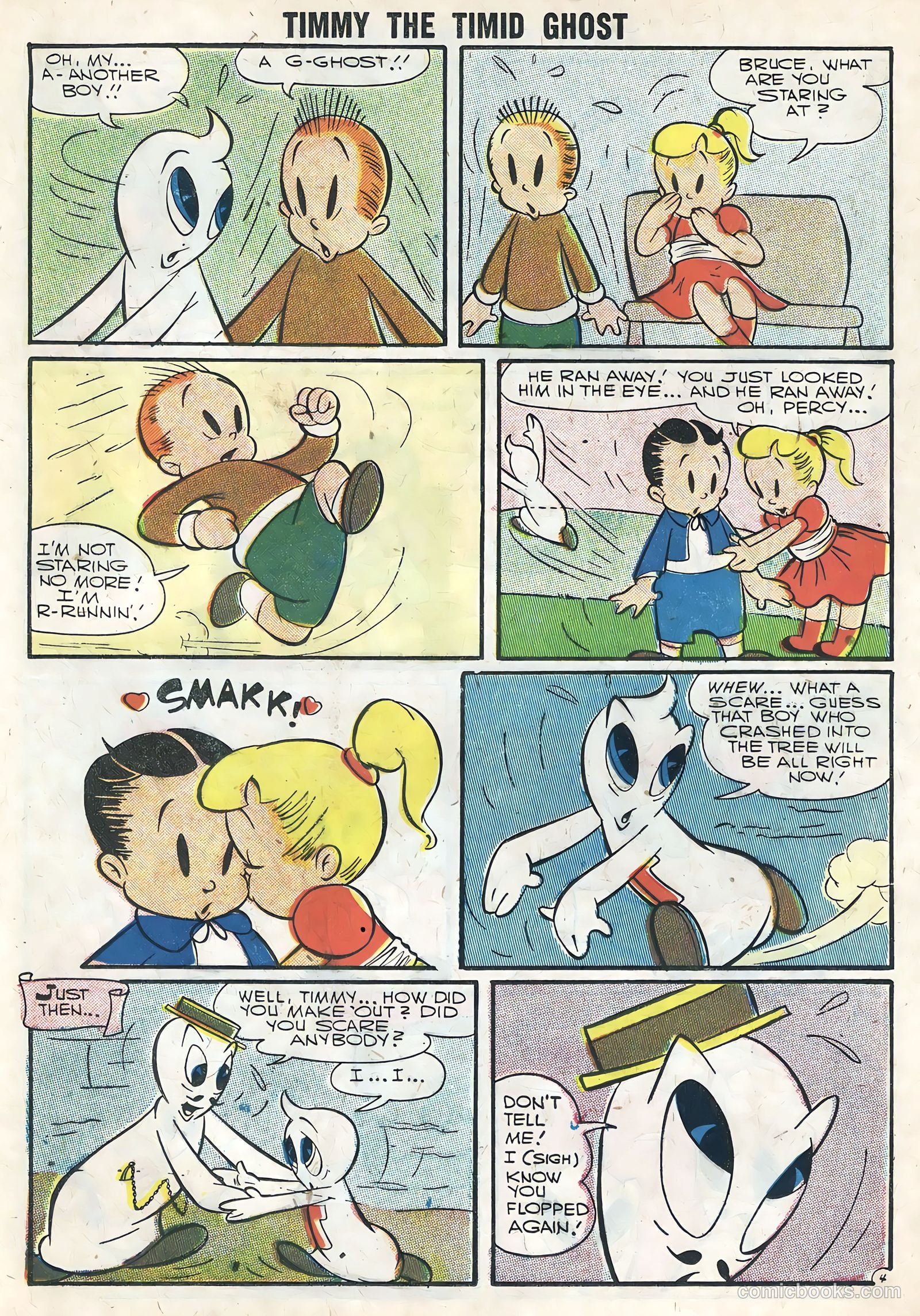 Timmy the Timid Ghost #6 (1957) — page 21 of 36